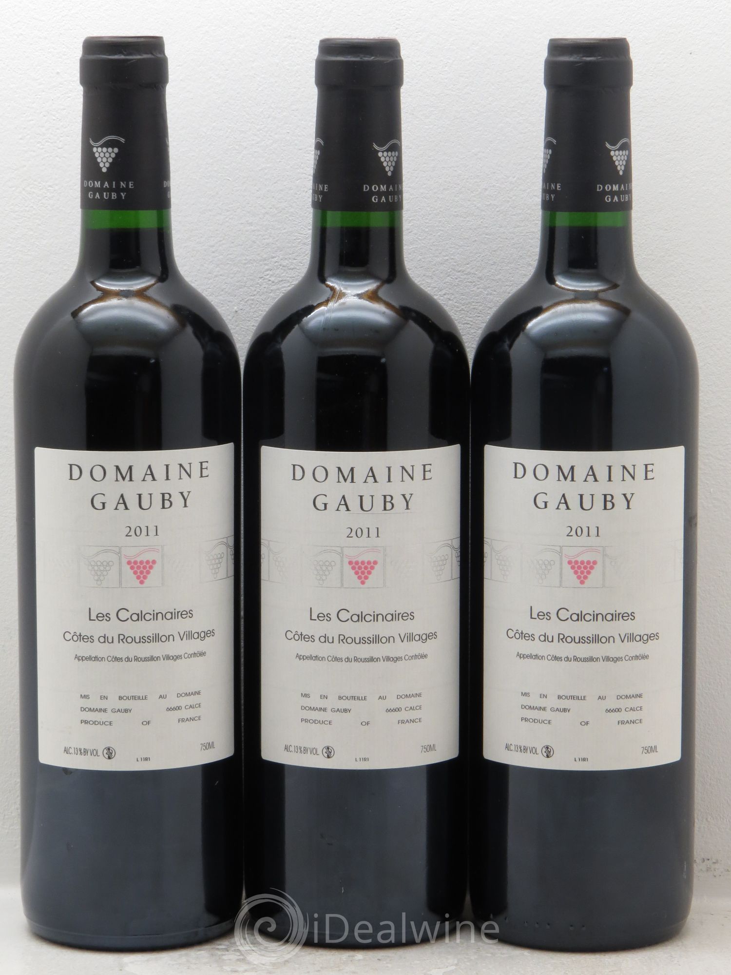 Côtes du Roussillon Les Calcinaires Gauby (Domaine) 2011 - Lot de 3 bouteilles - 0