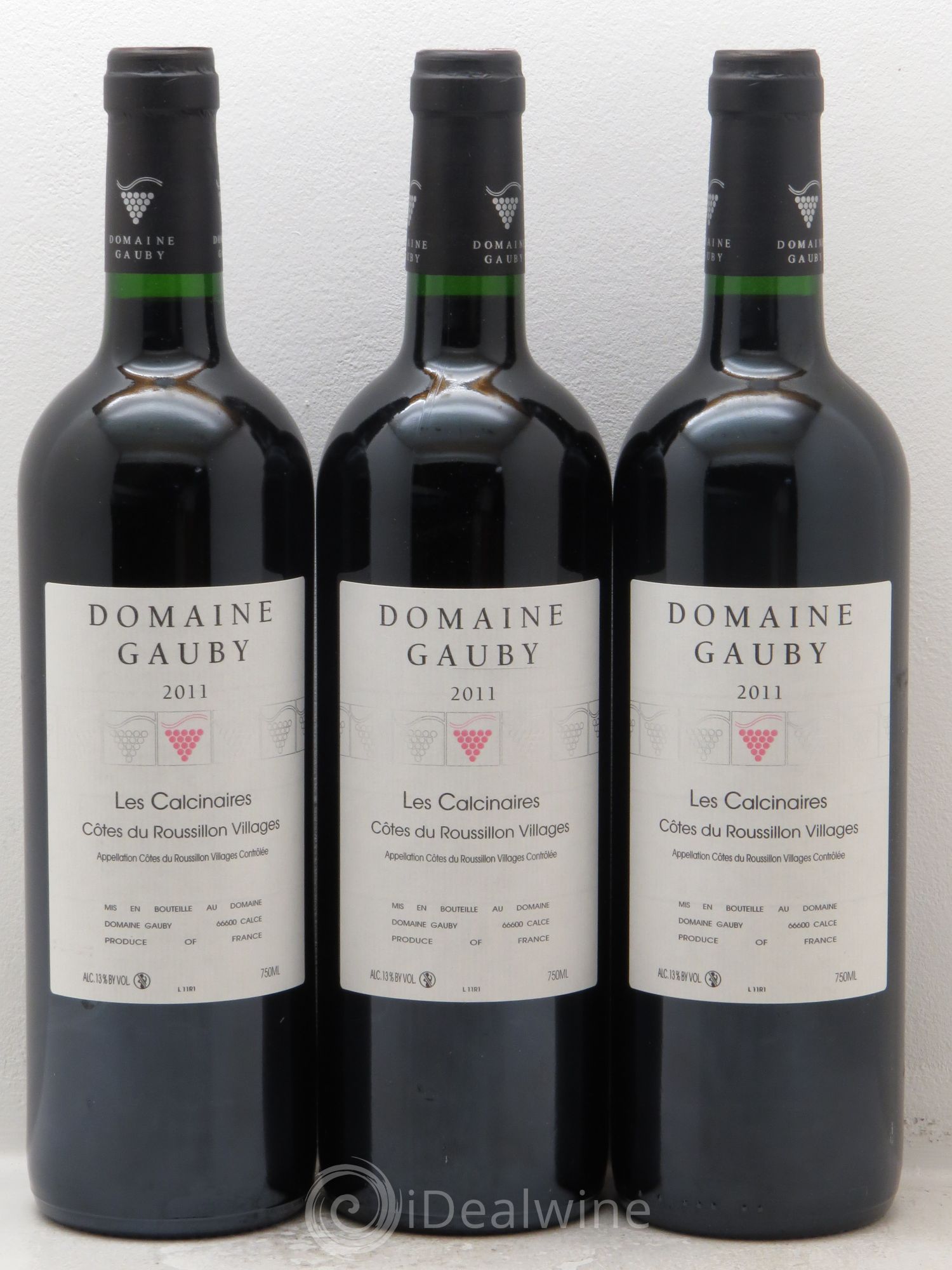 Côtes du Roussillon Les Calcinaires Gauby (Domaine) 2011 - Lot de 3 bouteilles - 0