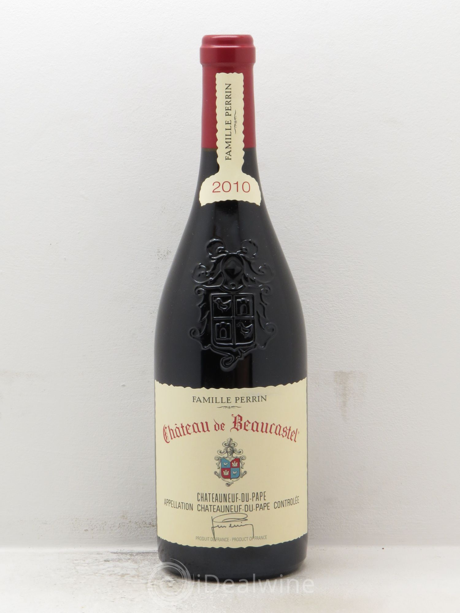 Châteauneuf-du-Pape Château de Beaucastel Famille Perrin 2010 - Lot de 1 bouteille - 0