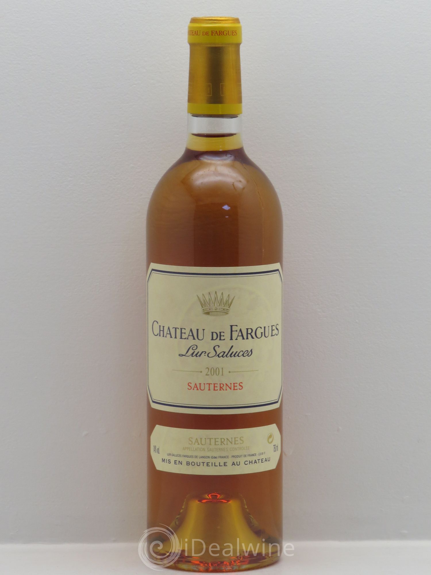 Château de Fargues 2001 - Posten von 1 Flasche - 0