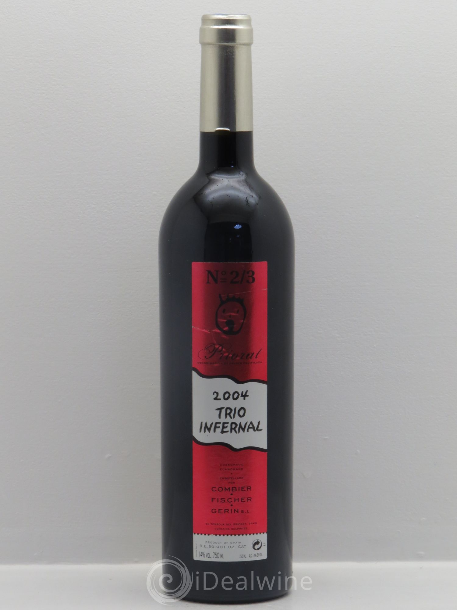 Priorat Trio infernal DOCA N°2-3 Laurent Combier - Peter Fischer - Jean Michel Gerin 2004 - Lot de 1 bouteille - 0