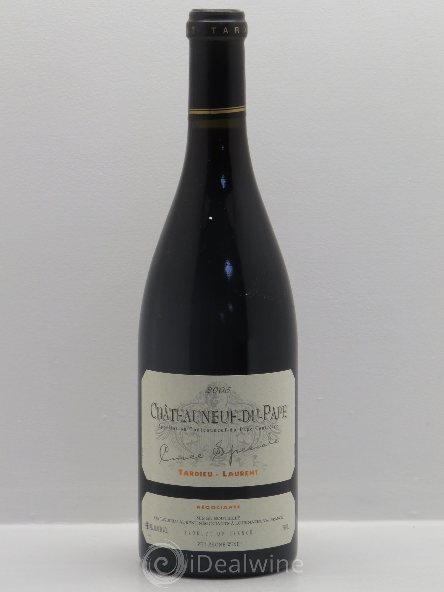 Châteauneuf-du-Pape Tardieu-Laurent Cuvée spéciale Famille Tardieu 2005 - Lot de 1 bouteille - 0