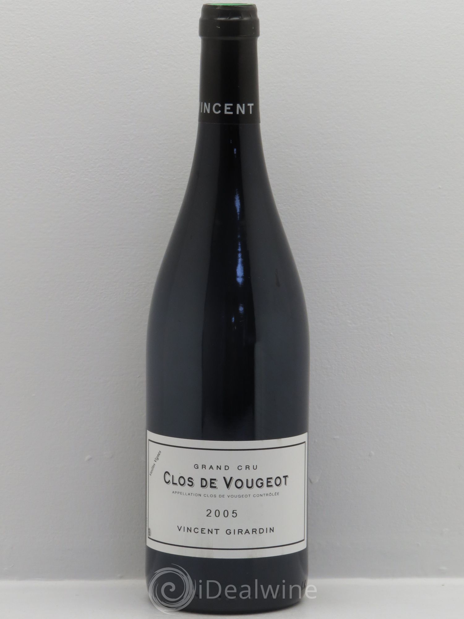 Clos de Vougeot Grand Cru Vincent Girardin 2005 - Lot de 1 bouteille - 0