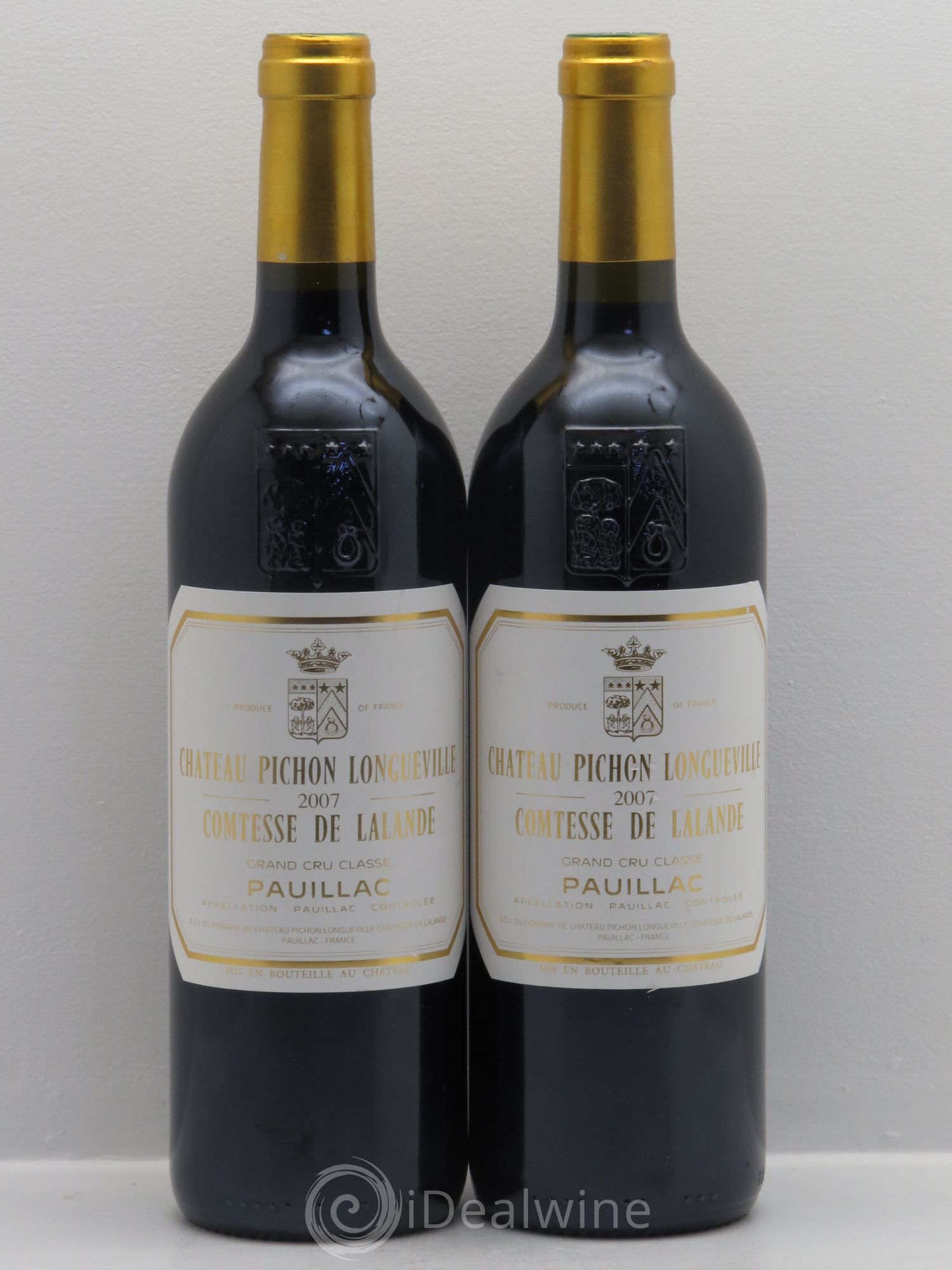 Château Pichon Longueville Comtesse de Lalande 2ème Grand Cru Classé 2007 - Lot de 2 bouteilles - 0