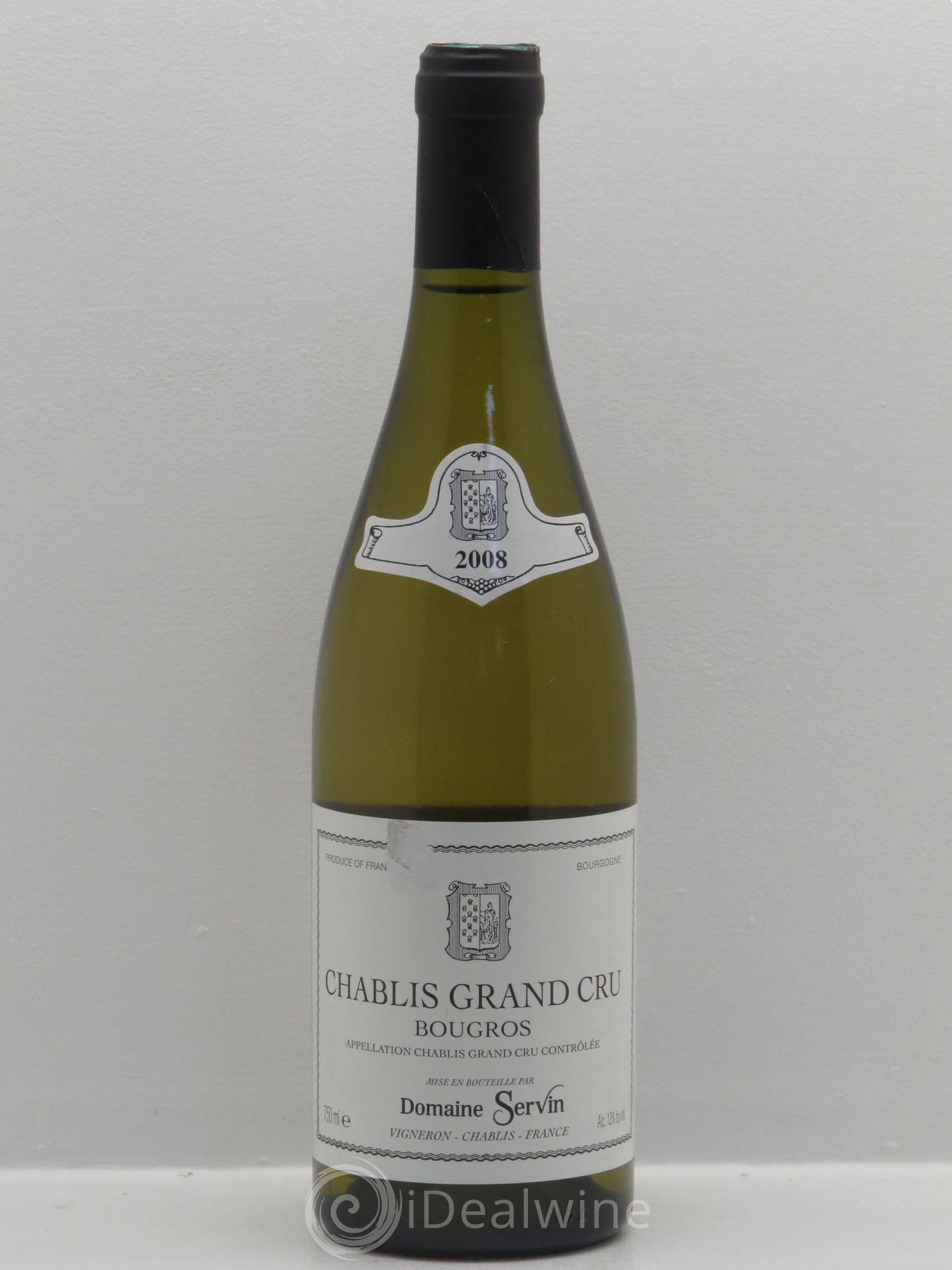 Chablis Grand Cru Domaine Servin (sans prix de réserve) 2008 - Posten von 1 Flasche - 0