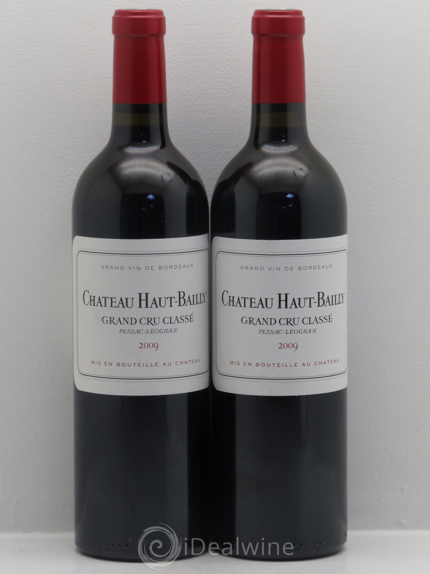 Château Haut-Bailly Cru Classé de Graves 2009 - Lot de 2 bouteilles - 0