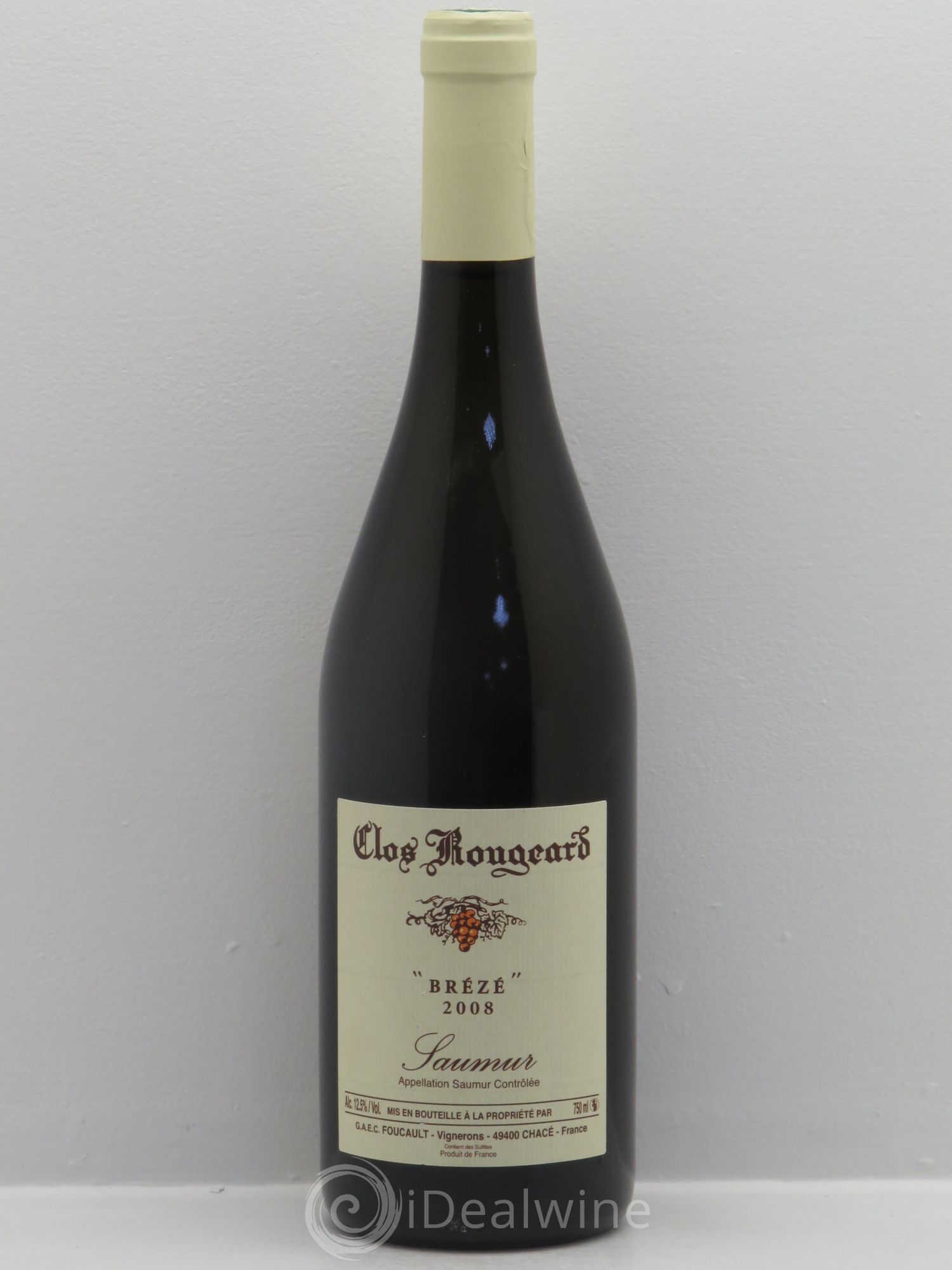 Saumur Brézé Clos Rougeard 2008 - Posten von 1 Flasche - 0