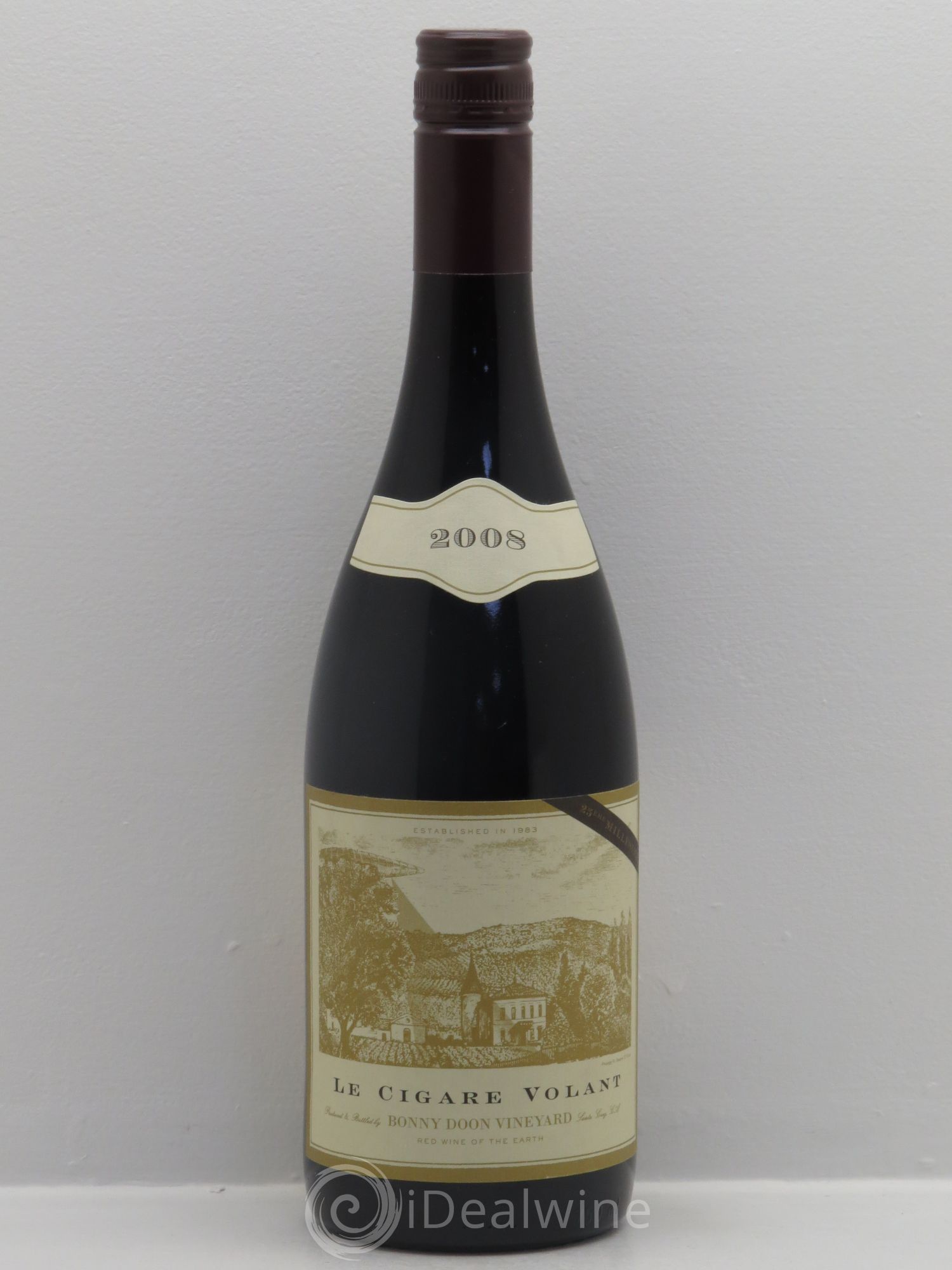 USA Le Cigare Volant Bonny Doon 2008 - Posten von 1 Flasche - 0