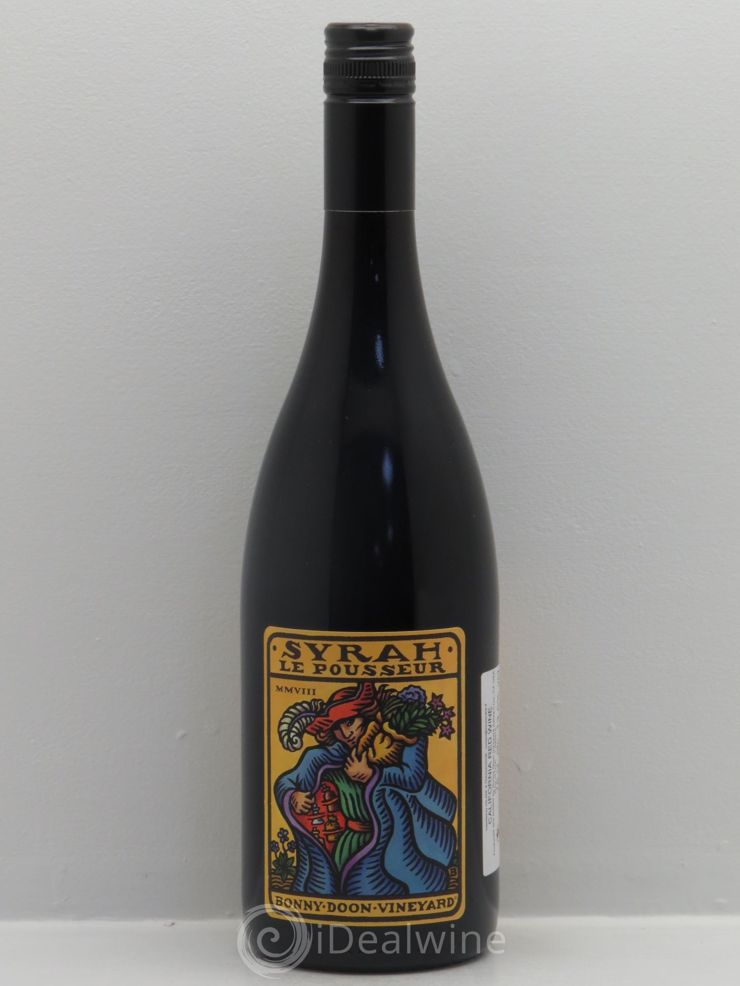 USA Le Pousseur Central Coast Syrah Bonny Doon 2008 - Posten von 1 Flasche - 0