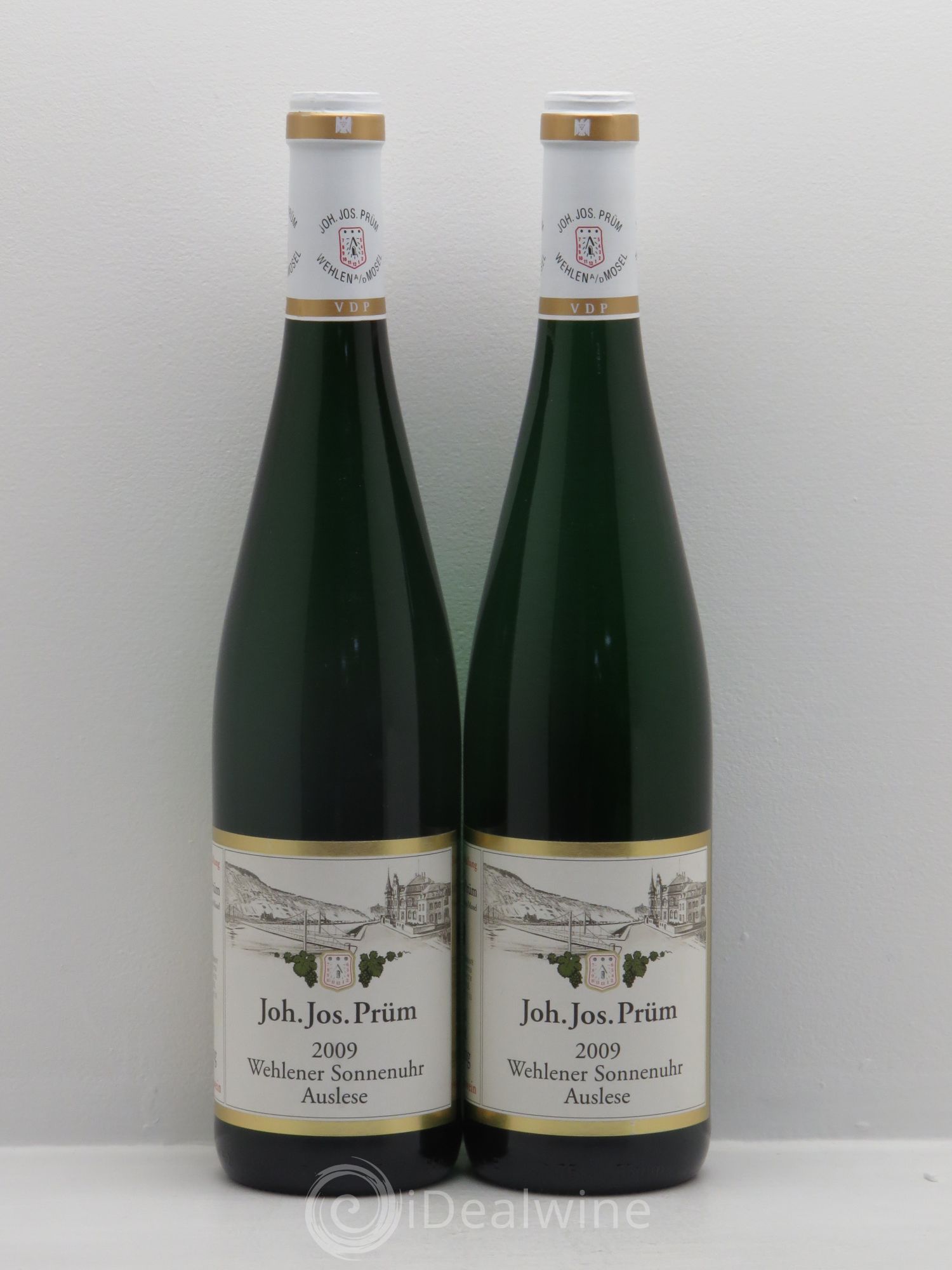 Riesling Wehlener Sonnenuhr Auslese Joh.Jos.Prüm 2009 - Posten von 2 Flaschen - 0
