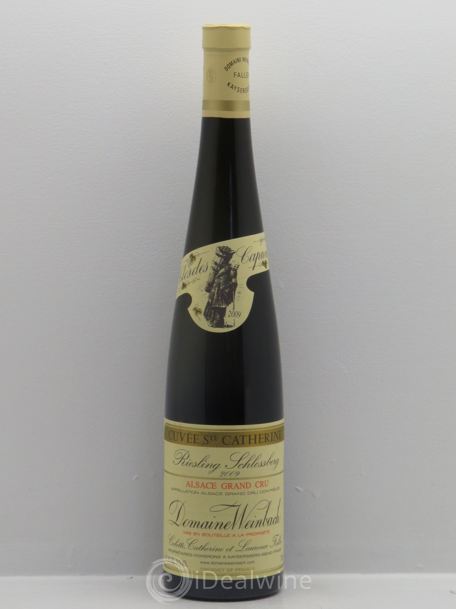 Alsace Grand Cru Schlossberg Riesling Weinbach (Domaine) Cuvée Sainte Catherine Clos Capucins 2009 - Posten von 1 Flasche - 0