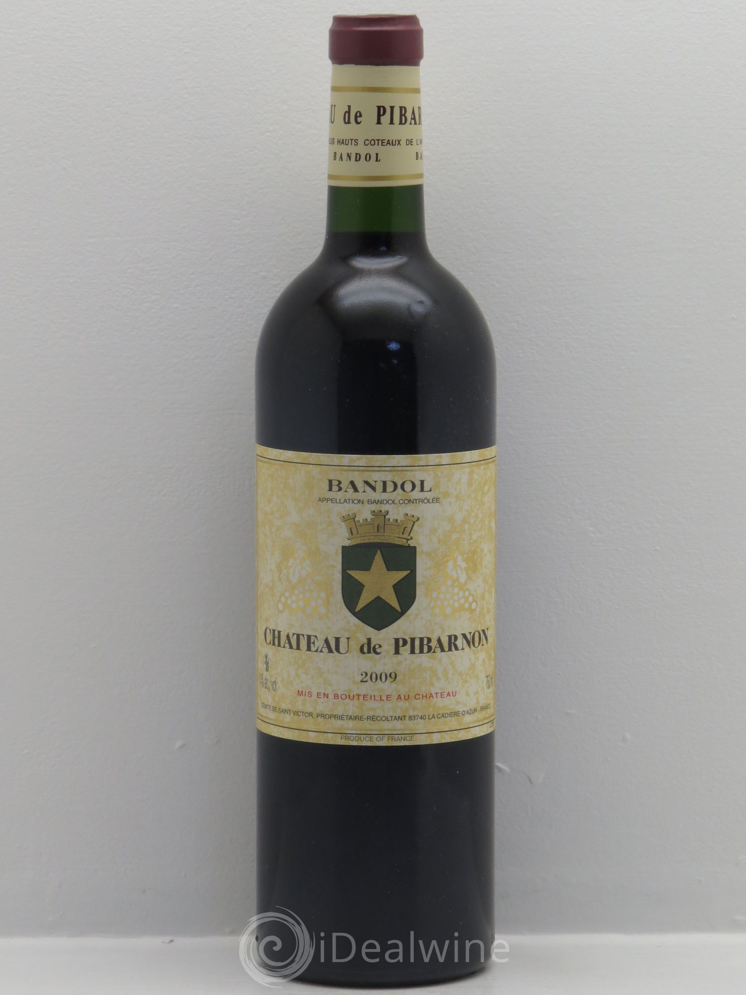 Bandol Château de Pibarnon Comte de Saint-Victor 2009 - Lot de 1 bouteille - 0