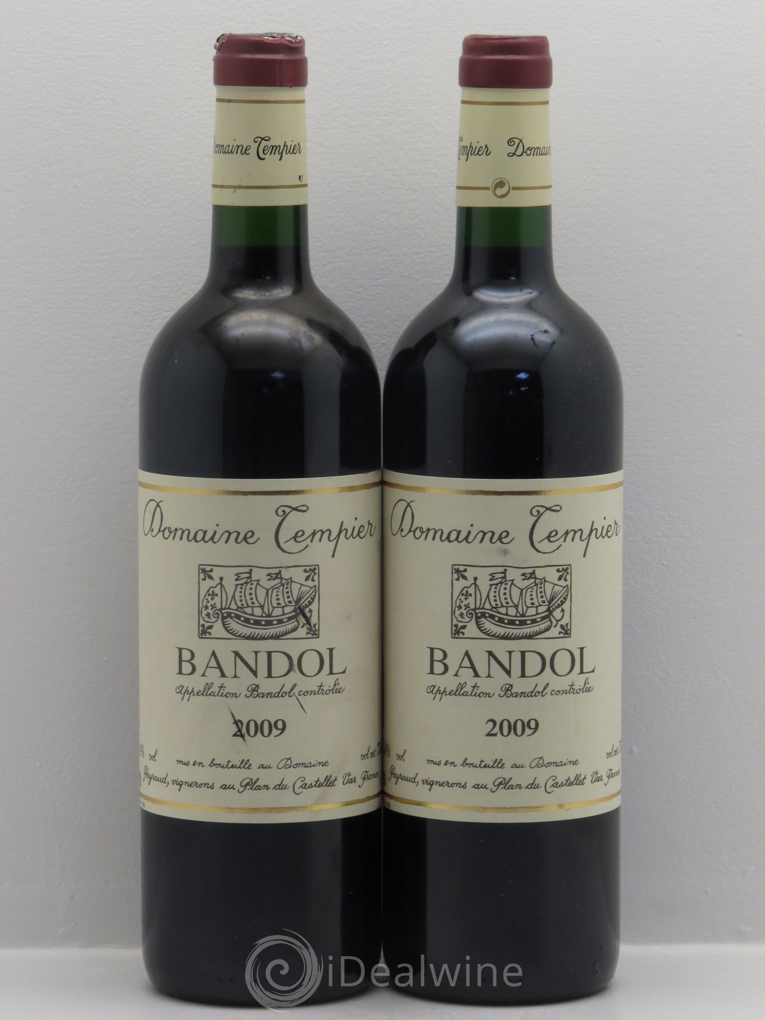 Bandol Domaine Tempier Famille Peyraud 2009 - Lot de 2 bouteilles - 0