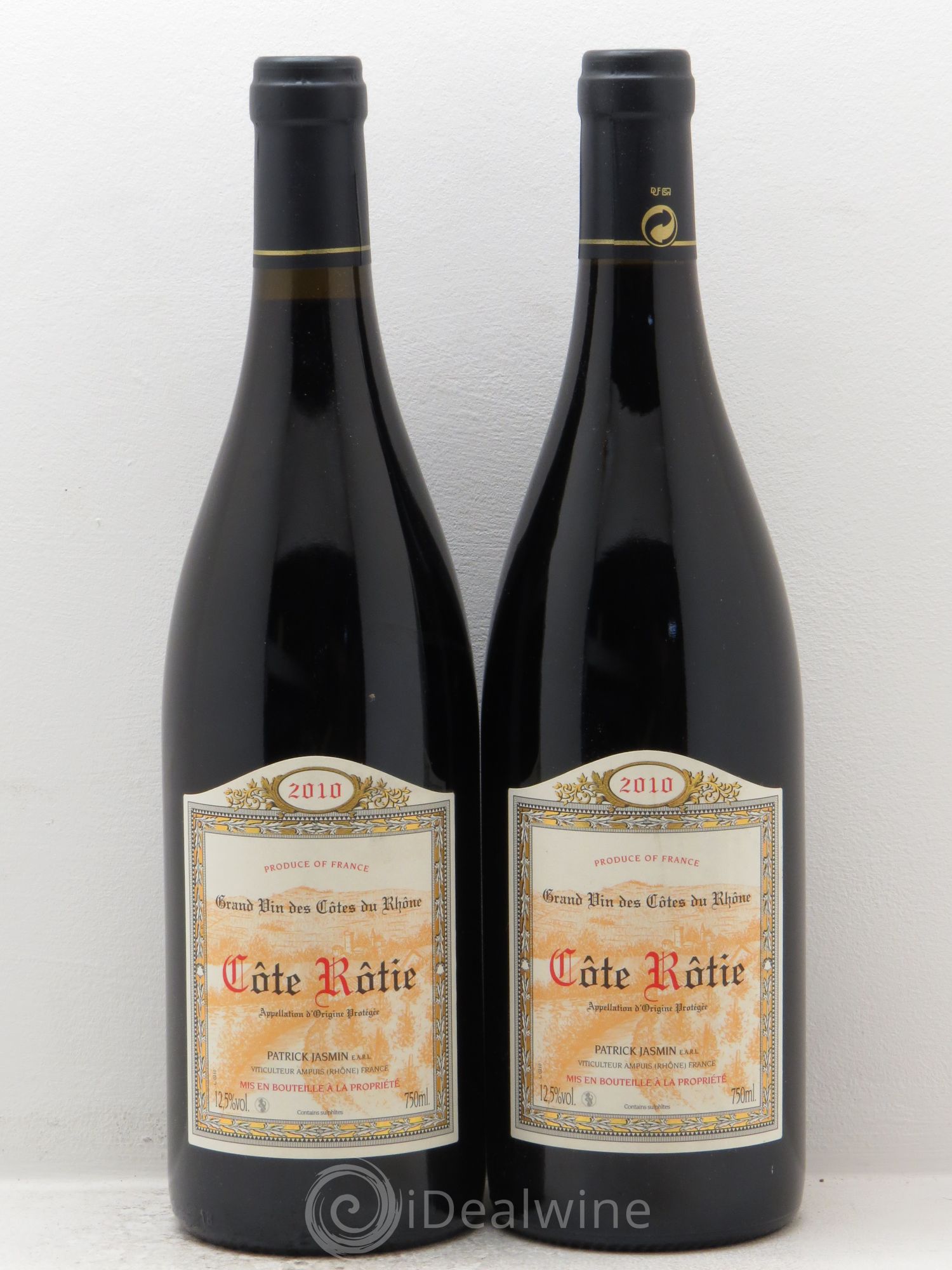 Côte-Rôtie Jasmin (Domaine) 2010 - Lot de 2 bouteilles - 0