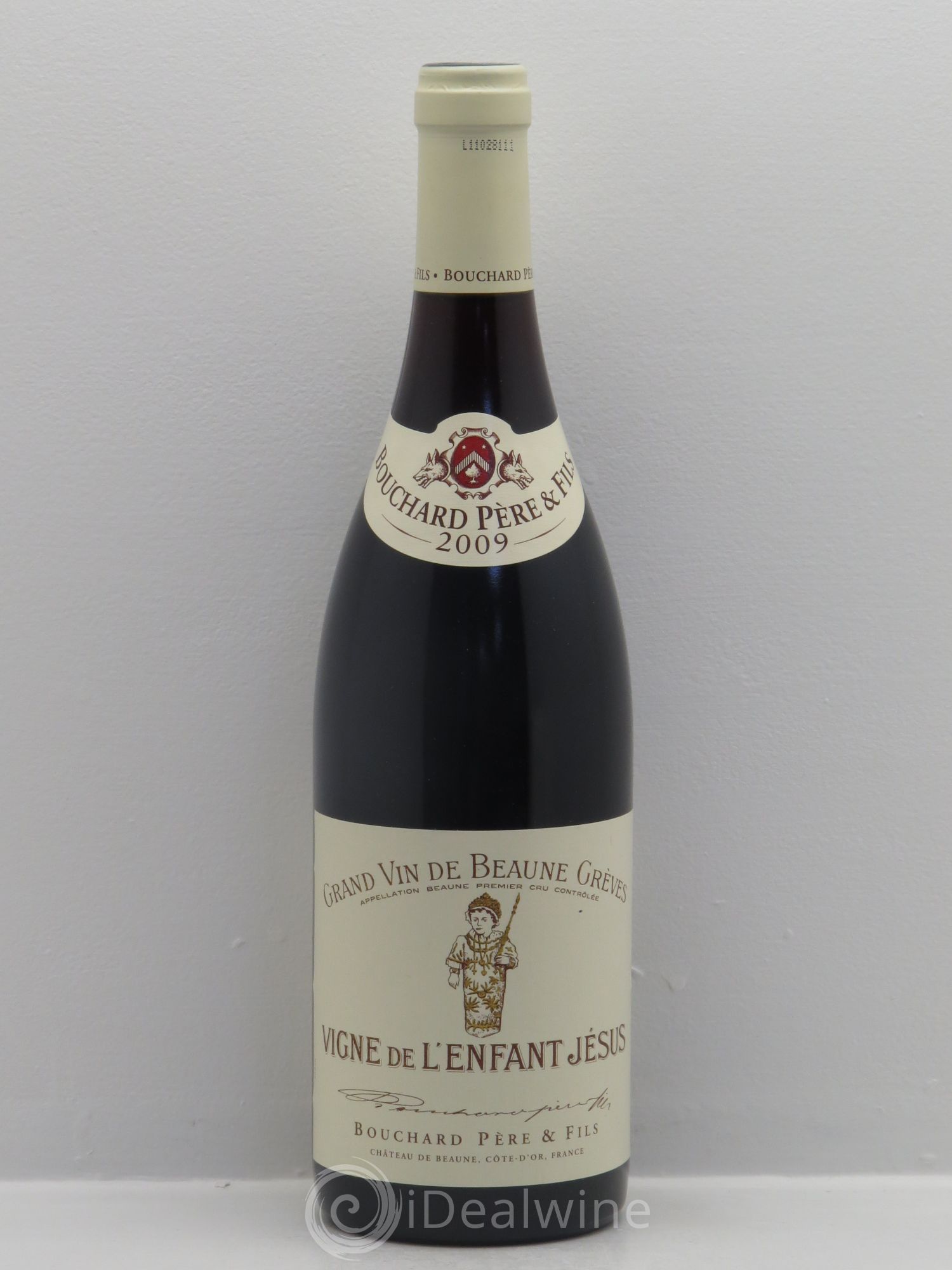 Beaune 1er Cru Grèves - Vigne de l'Enfant Jésus Bouchard Père & Fils 2009 - Lot de 1 bouteille - 0