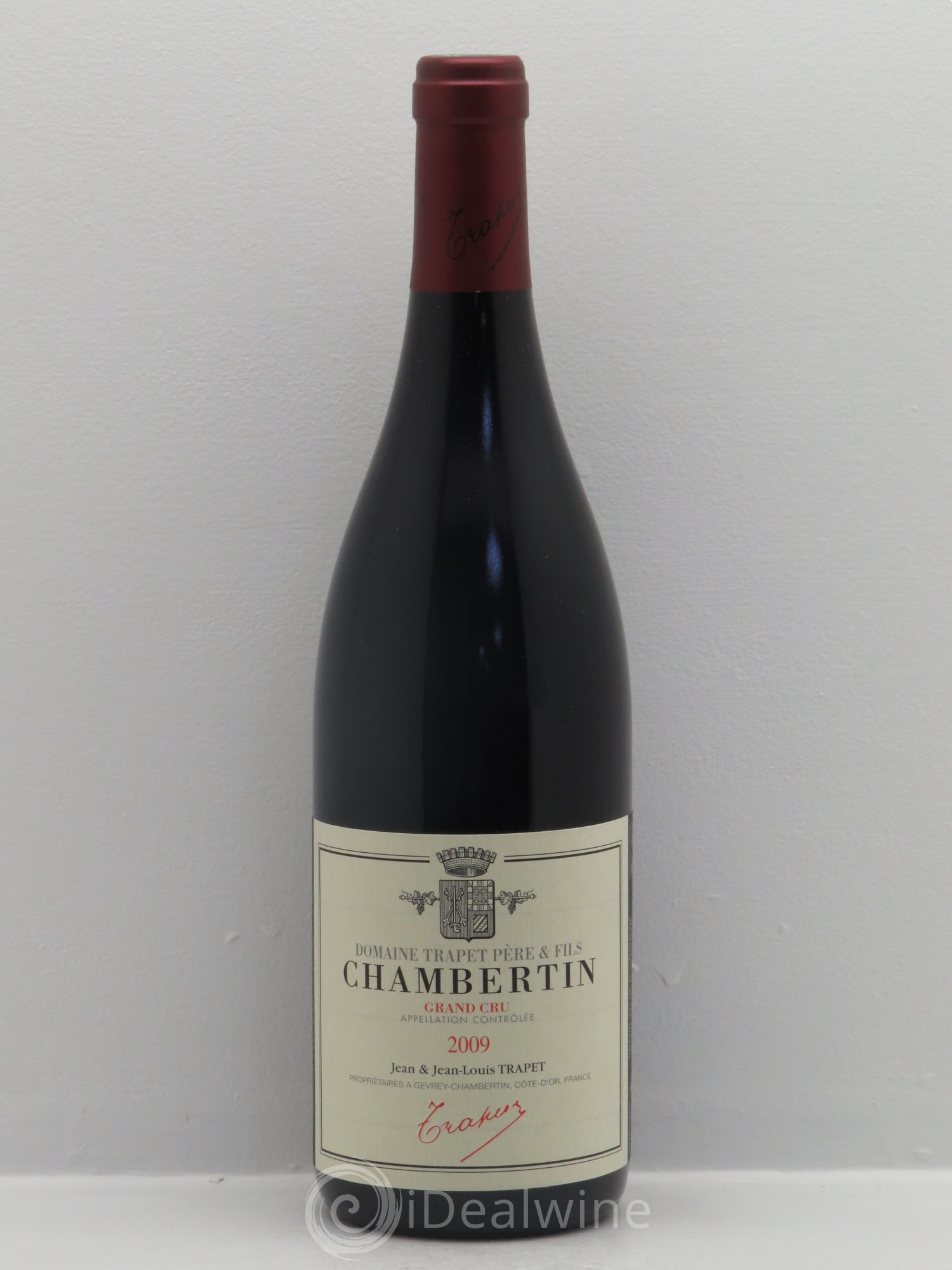 Chambertin Grand Cru Domaine Trapet 2009 - Lot de 1 bouteille - 0