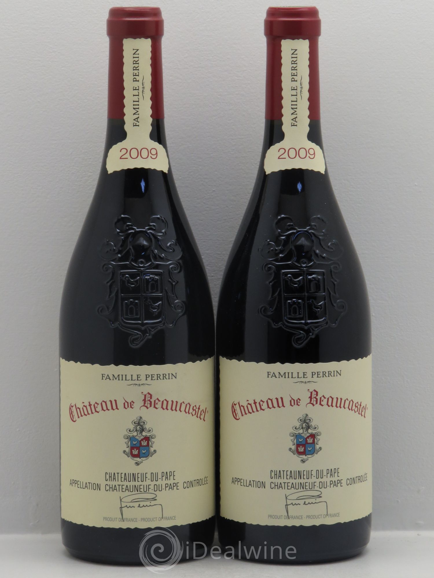 Châteauneuf-du-Pape Château de Beaucastel Famille Perrin 2009 - Lot de 2 bouteilles - 0