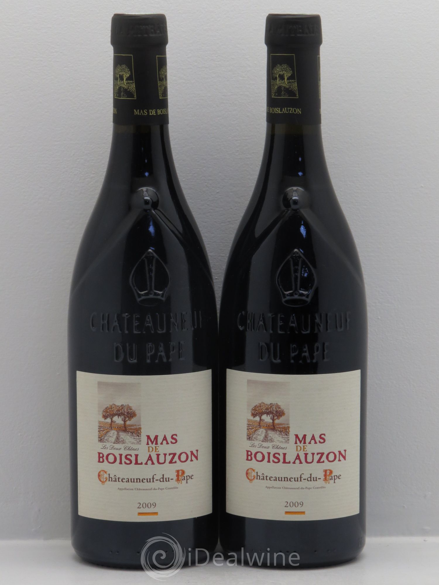 Châteauneuf-du-Pape Domaine de Boislauzon (sans prix de réserve) 2009 - Posten von 2 Flaschen - 0