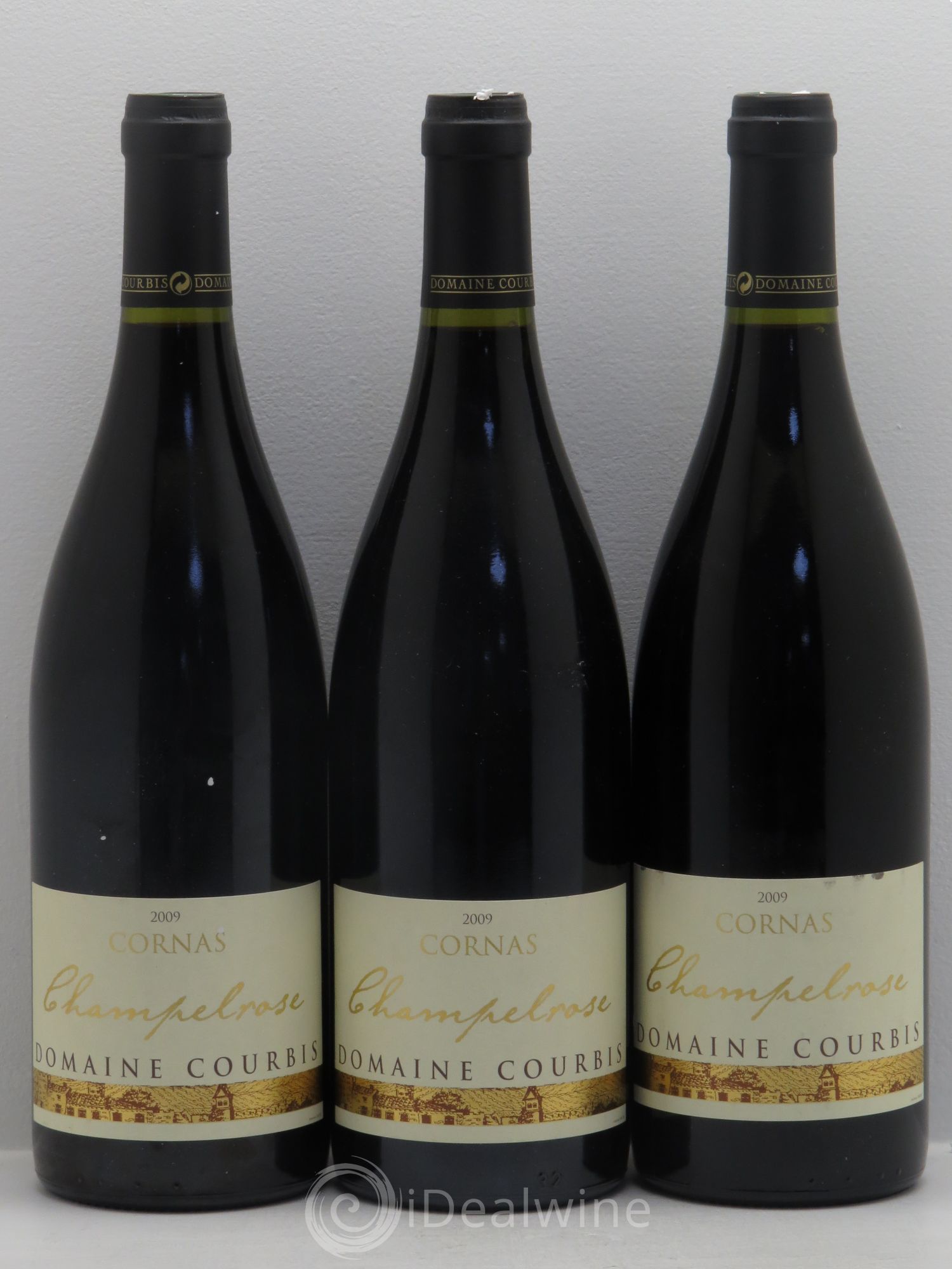 Cornas Champelrose - Domaine Courbis 2009 - Posten von 3 Flaschen - 0