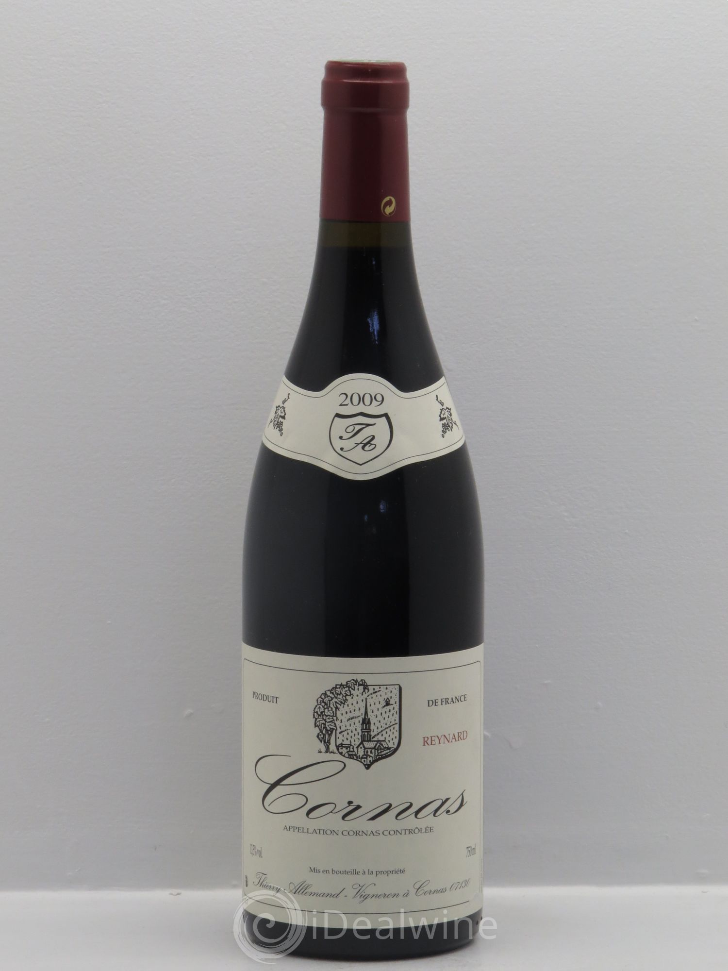 Cornas Reynard Thierry Allemand 2009 - Lot de 1 bouteille - 0