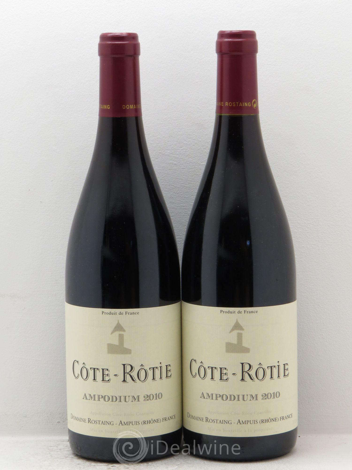 Côte-Rôtie Ampodium René Rostaing 2010 - Posten von 2 Flaschen - 0