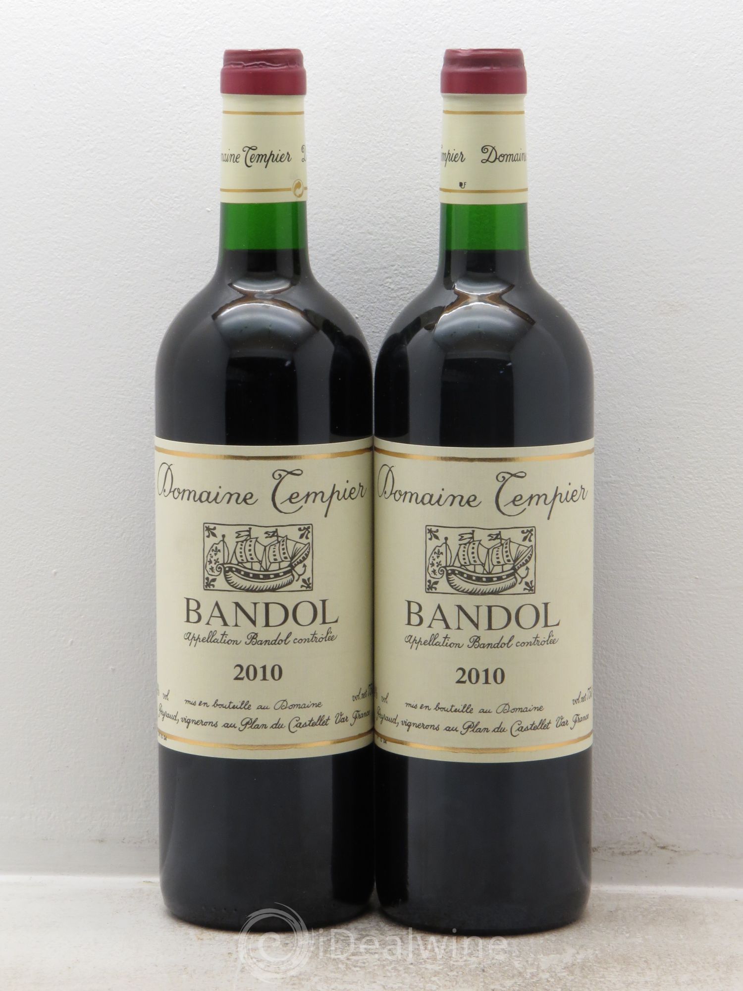 Bandol Domaine Tempier Famille Peyraud 2010 - Lot de 2 bouteilles - 0