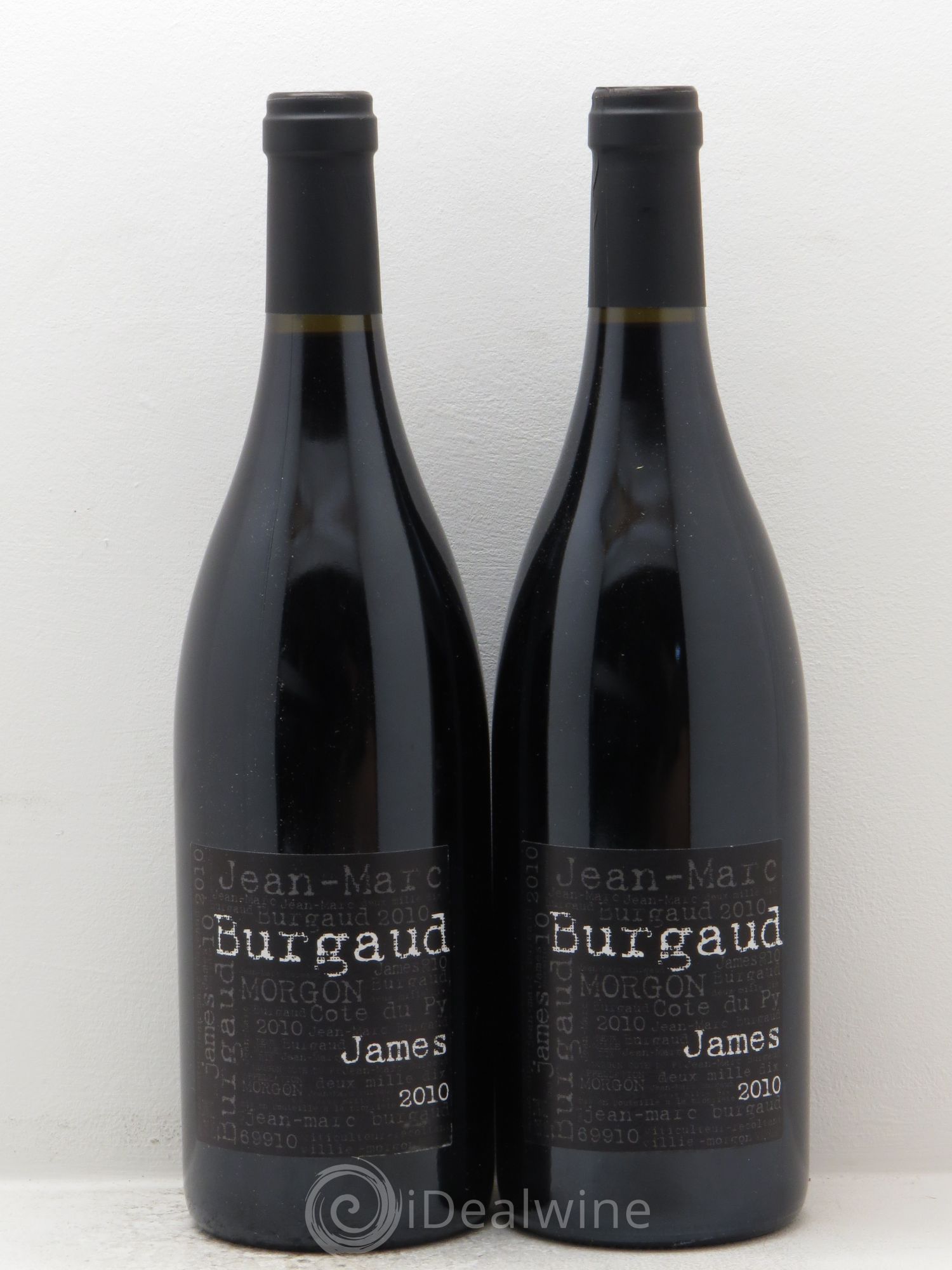 Morgon Côte du Py James Jean-Marc Burgaud (Domaine) 2010 - Lot de 2 bouteilles - 0