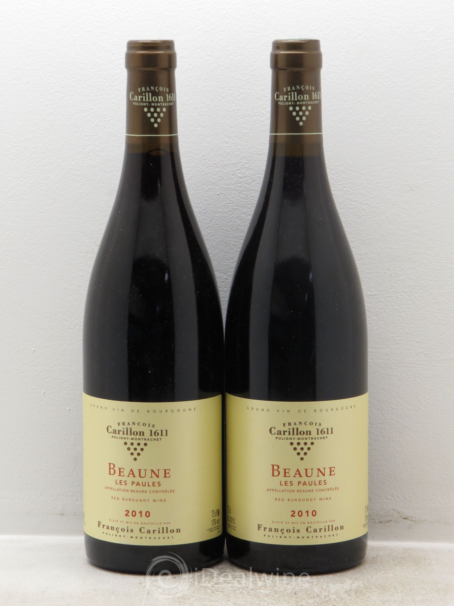 Beaune Les Paules - François Carillon 2010 - Posten von 2 Flaschen - 0