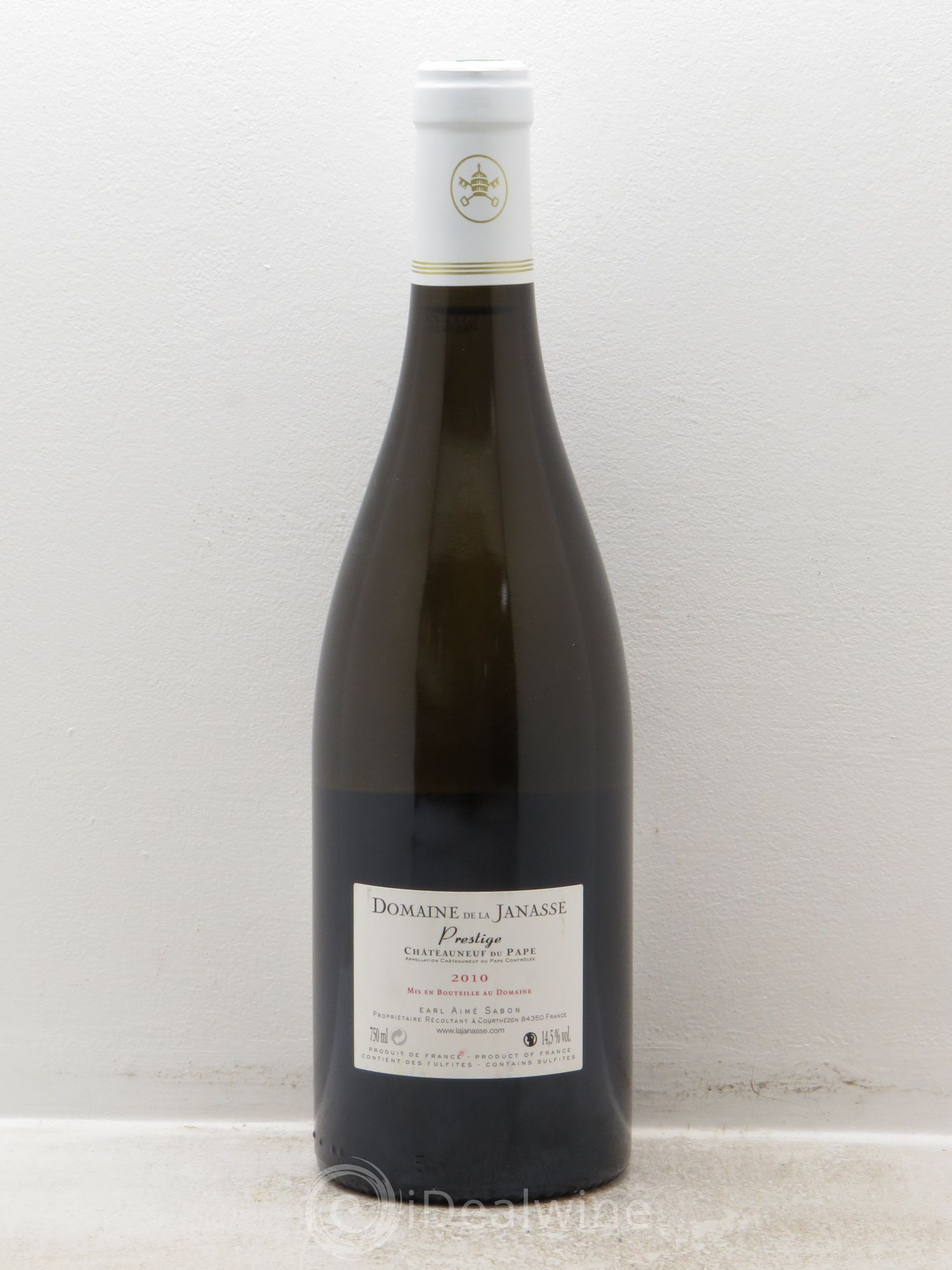 Châteauneuf-du-Pape Prestige La Janasse (Domaine de) 2010 - Lot de 1 bouteille - 1