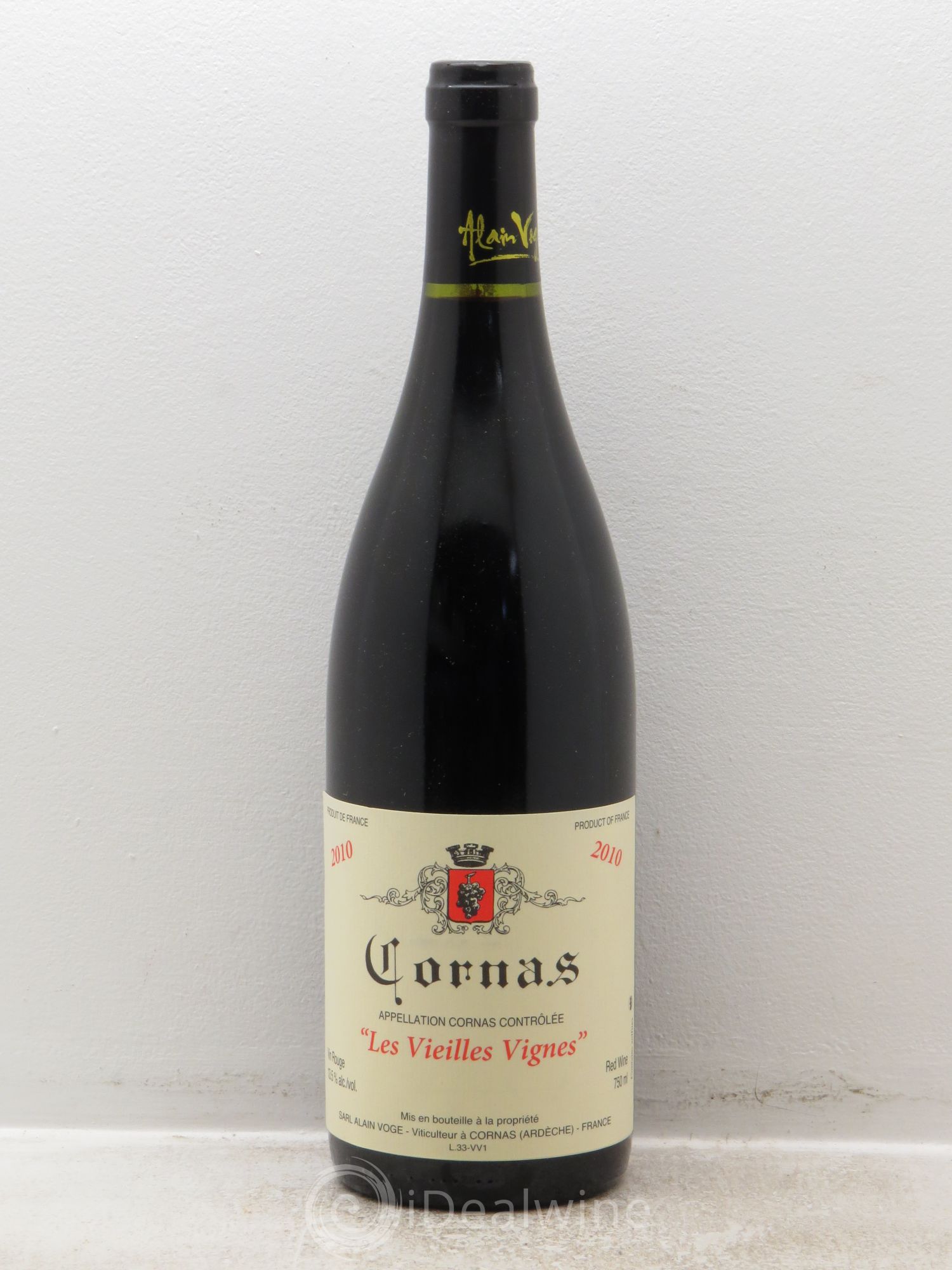 Cornas Les Vieilles Vignes Alain Voge (Domaine) 2010 - Lot de 6 bouteilles - 0
