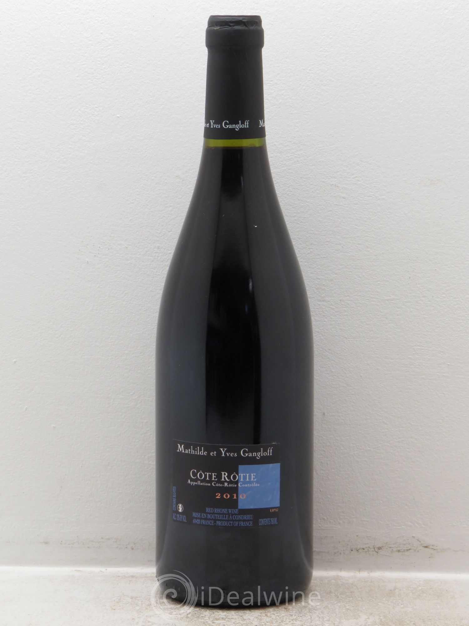 Côte-Rôtie La Barbarine Gangloff (Domaine) 2010 - Lot de 1 bouteille - 1