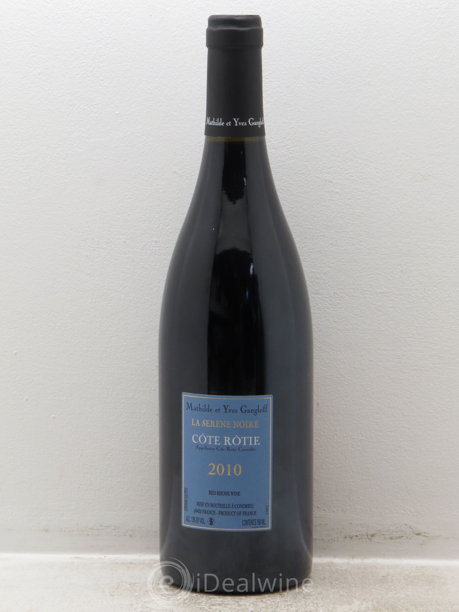 Côte-Rôtie La Sereine Noire Gangloff (Domaine) 2010 - Lot de 1 bouteille - 1