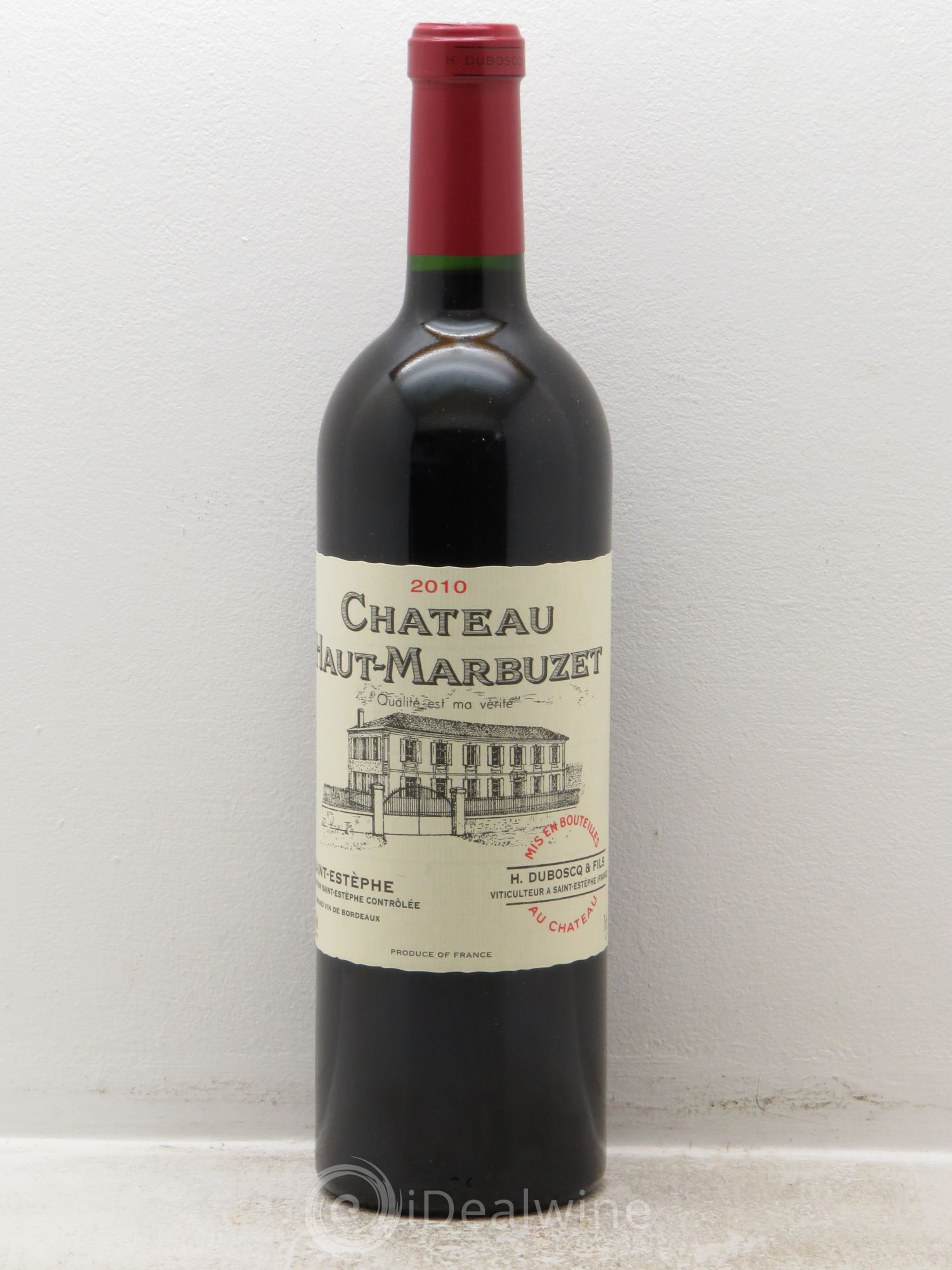 Château Haut Marbuzet 2010 - Lot de 1 bouteille - 0