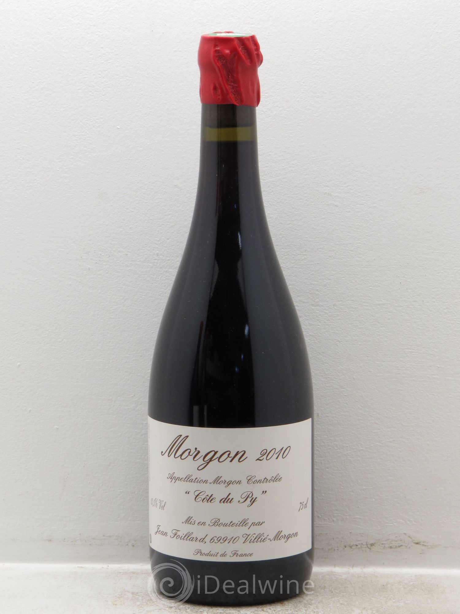 Morgon Côte du Py Jean Foillard 2010 - Lot de 6 bouteilles - 0