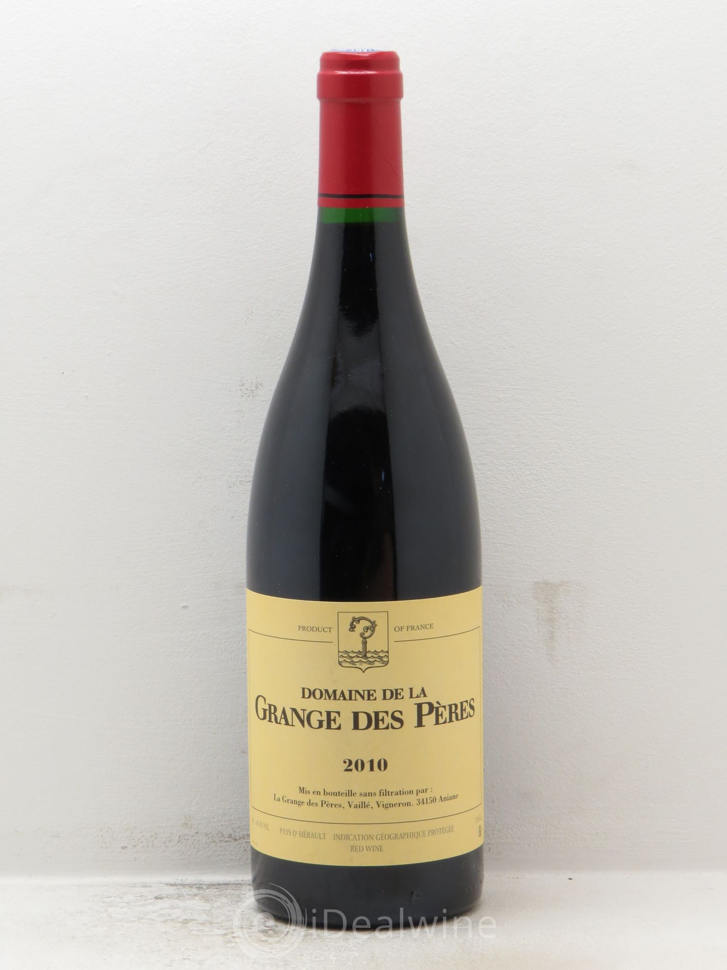 Pays d'Hérault Grange des Pères Laurent Vaillé 2010 - Lot de 1 bouteille - 0