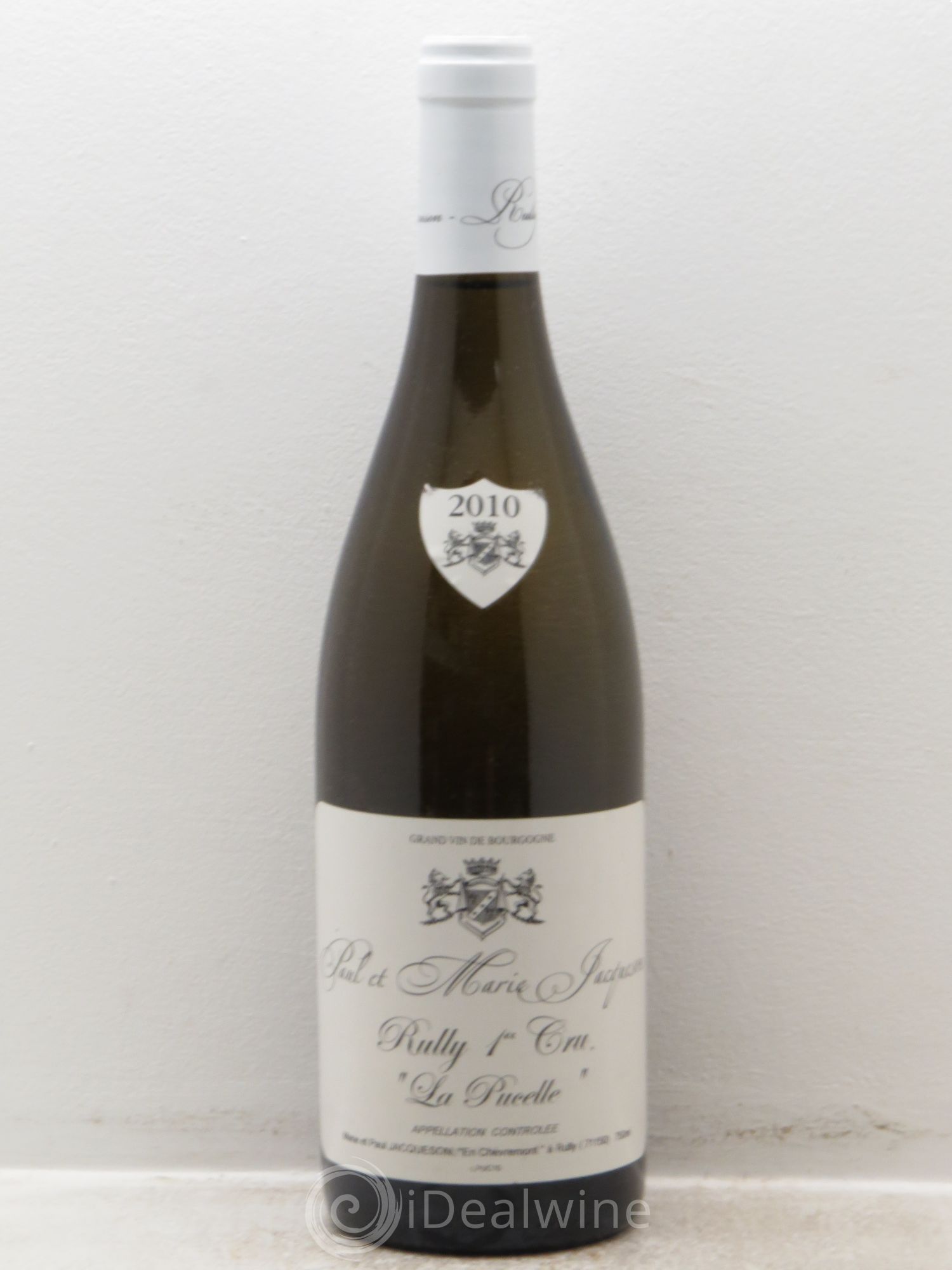 Rully 1er Cru La Pucelle Paul & Marie Jacqueson 2010 - Lot de 1 bouteille - 0