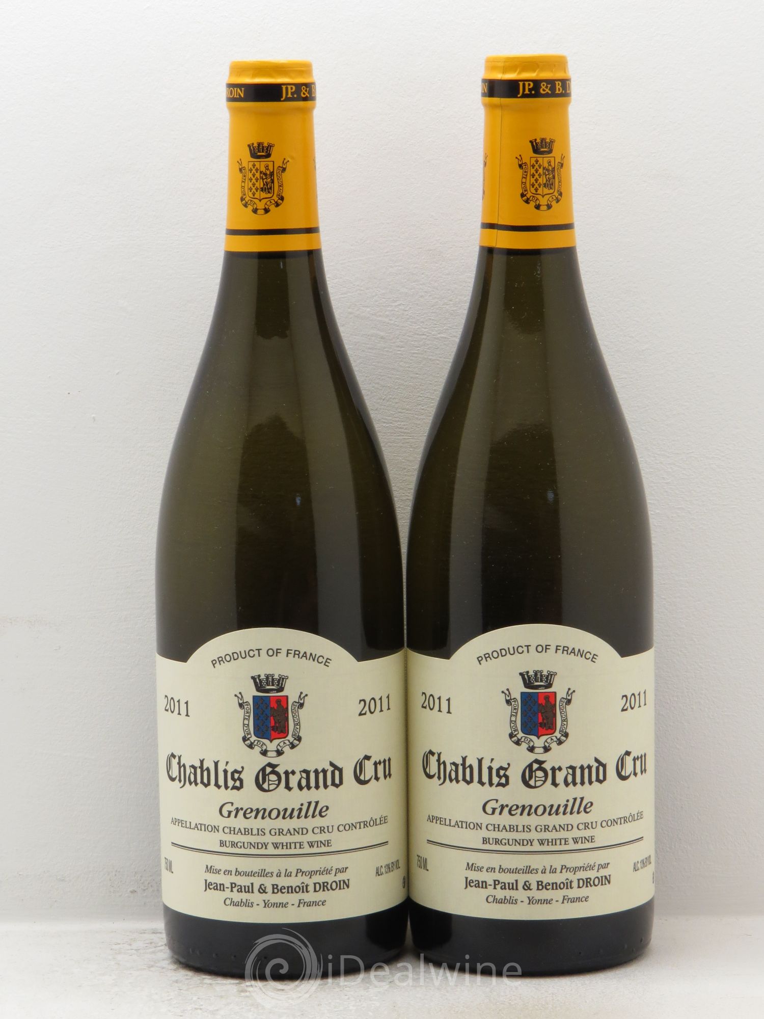 Chablis Grand Cru 2011 - Lot de 2 bouteilles - 0