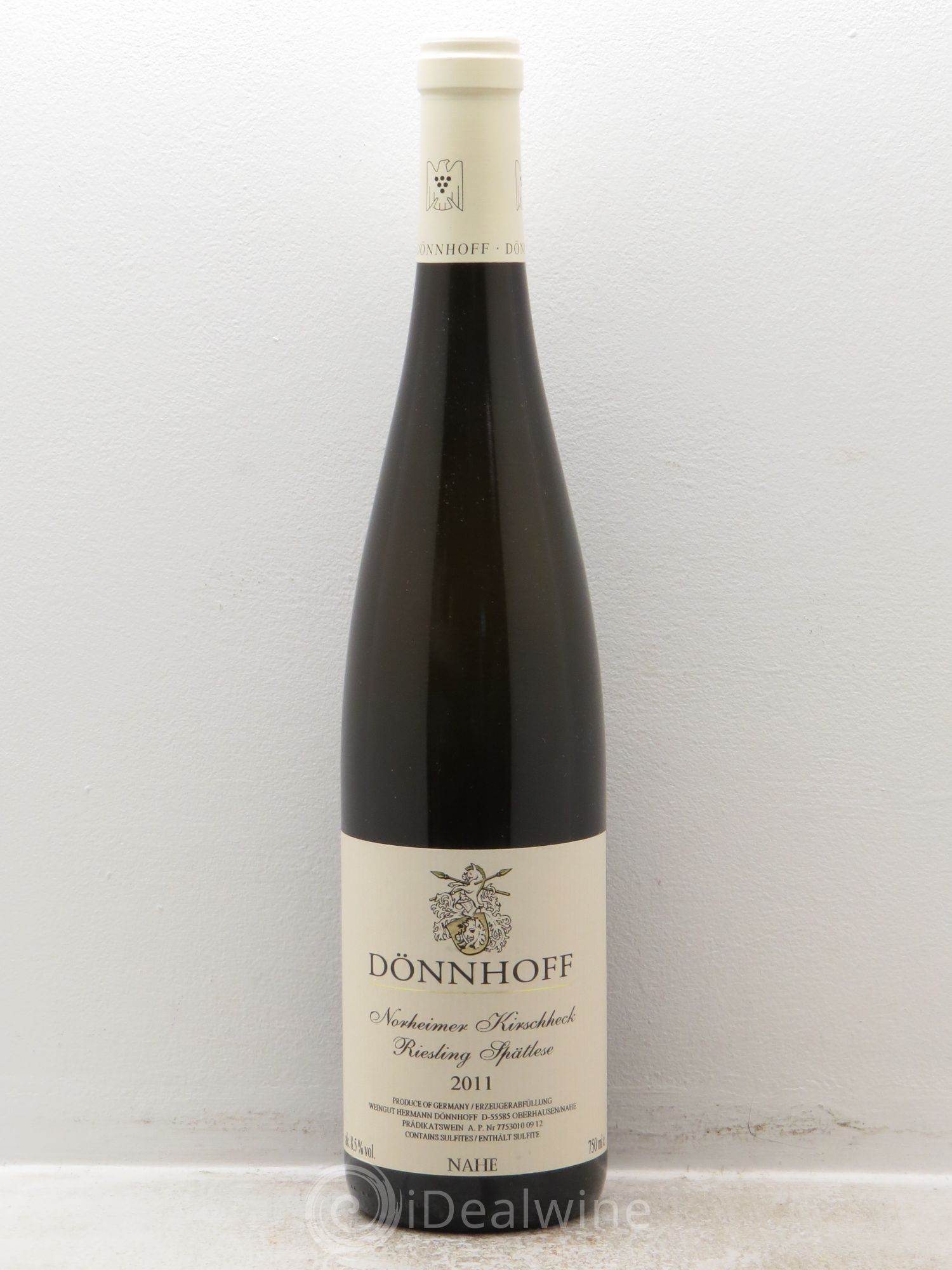 Riesling Nahe Norheimer Kirschheck Spatlese Donnhoff 2011 - Posten von 1 Flasche - 0