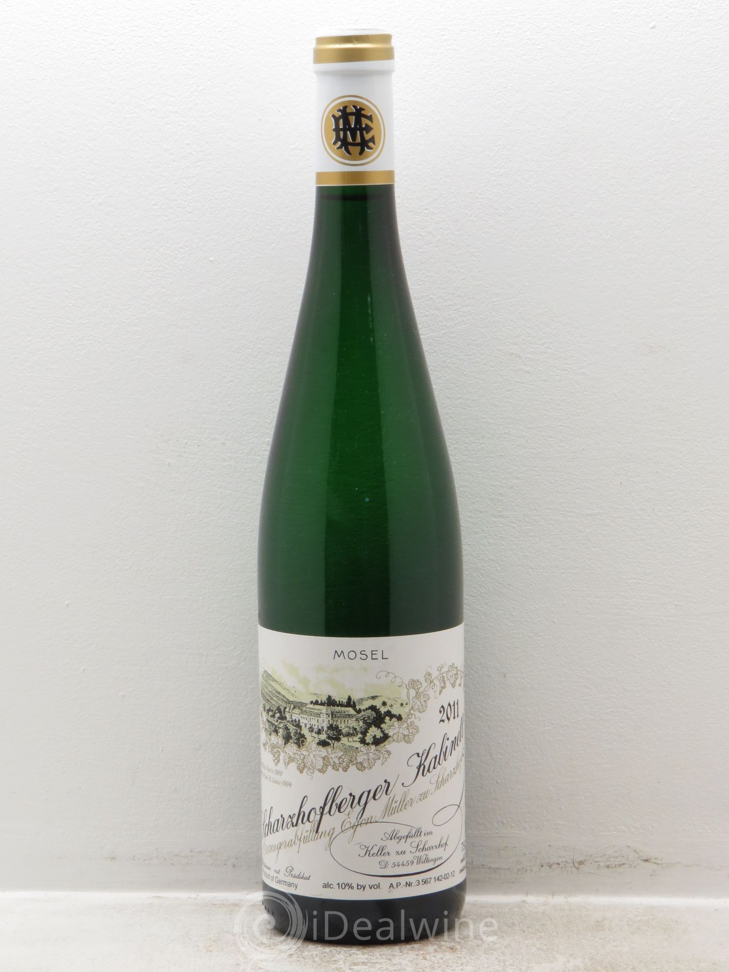 Riesling Scharzofberger Kabinett Egon Muller 2011 - Lotto di 1 bottiglia - 0