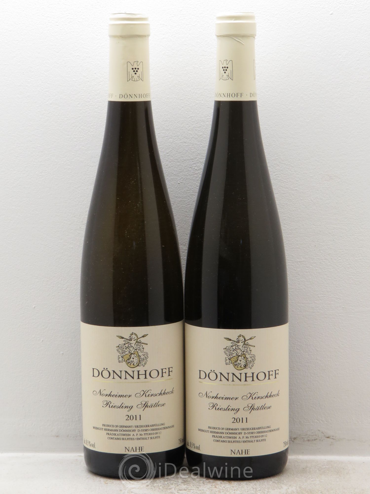 Riesling Spatlese Norheimer Kirschheck Donnhof Nahe 2011 - Posten von 2 Flaschen - 0