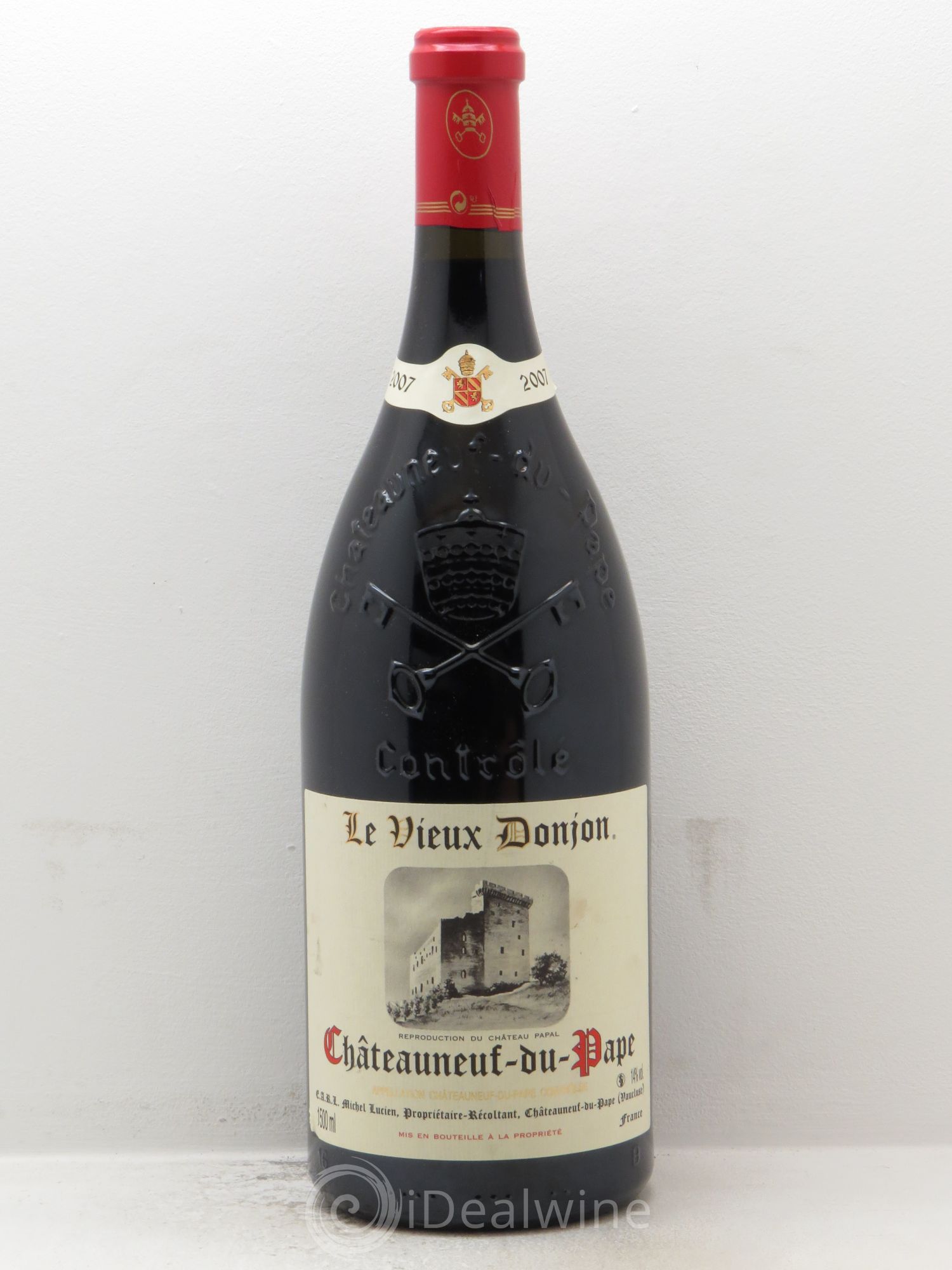 Châteauneuf-du-Pape Le Vieux Donjon Michel Lucien 2007 - Lot de 1 magnum - 0