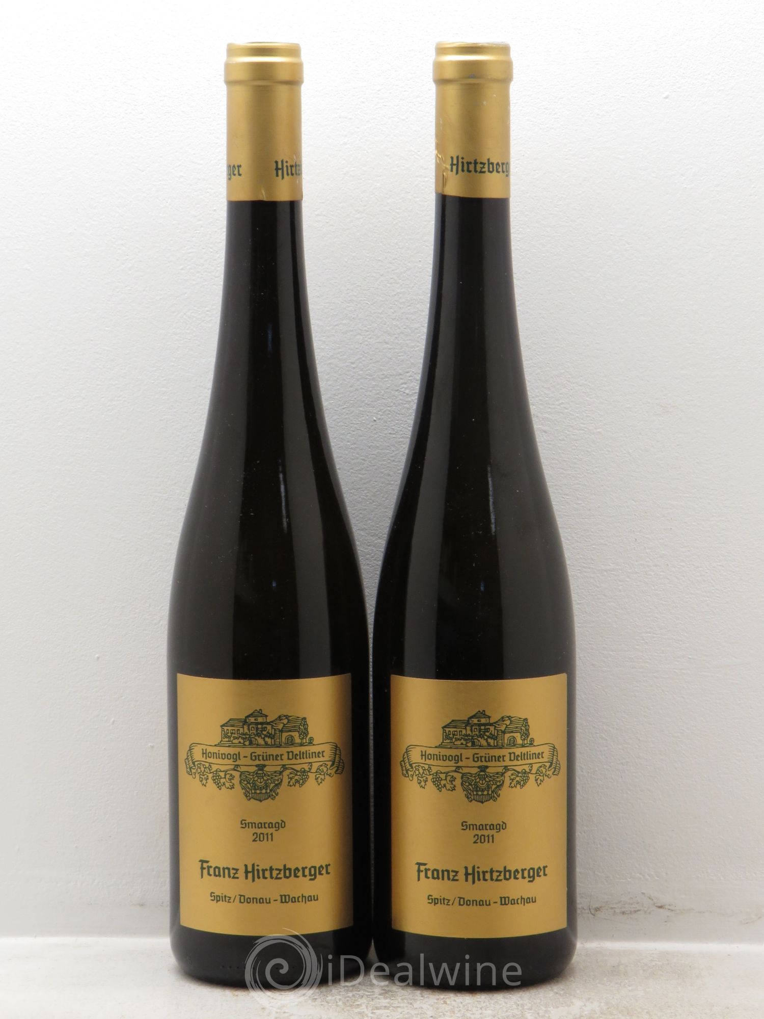Autriche Honivogl Gruner Deltiner Smaragd Franz Hirtzberger (sans prix de réserve) 2011 - Posten von 2 Flaschen - 0
