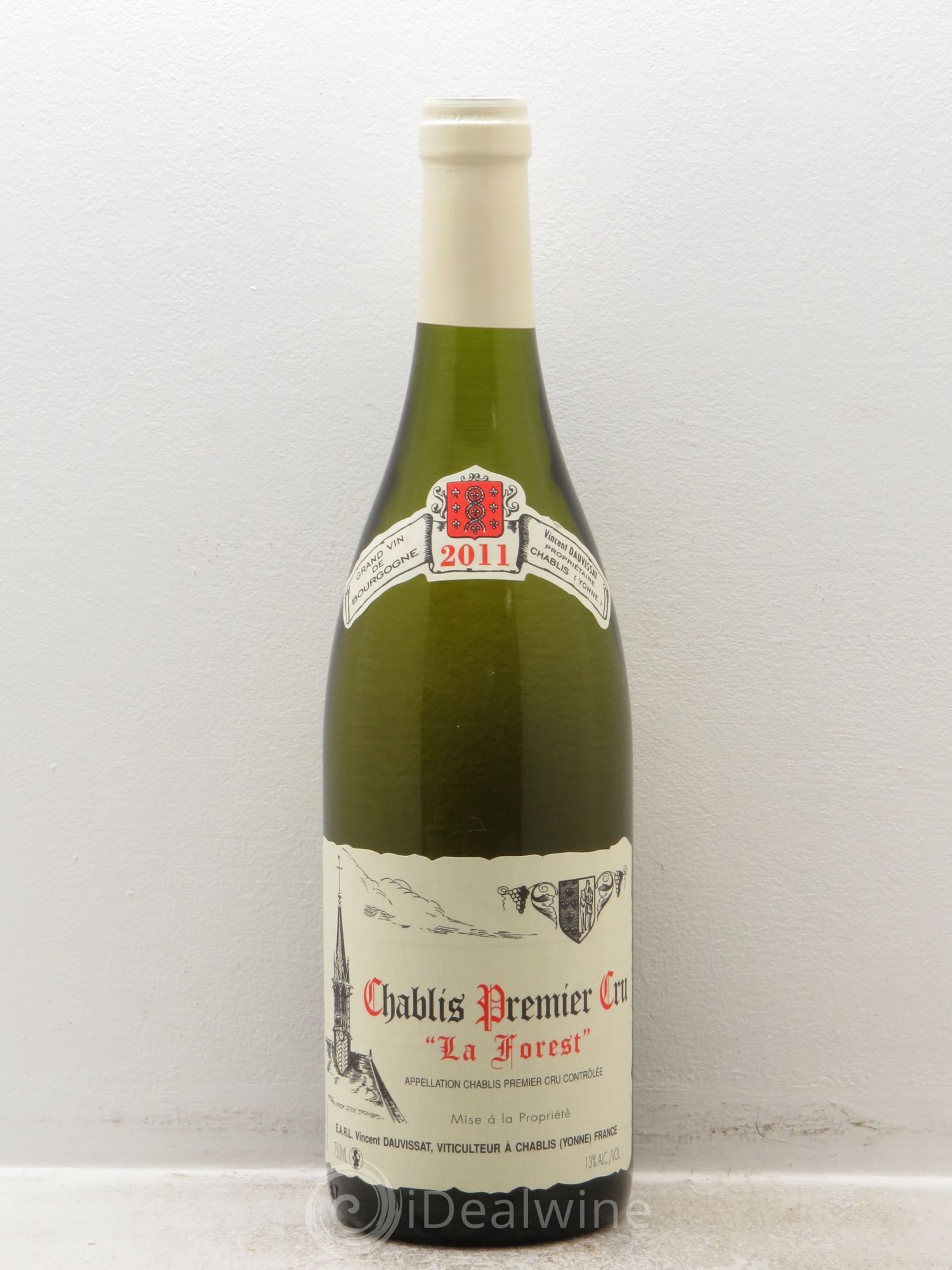 Chablis 1er Cru La Forest Vincent Dauvissat (Domaine) 2011 - Lot de 1 bouteille - 0