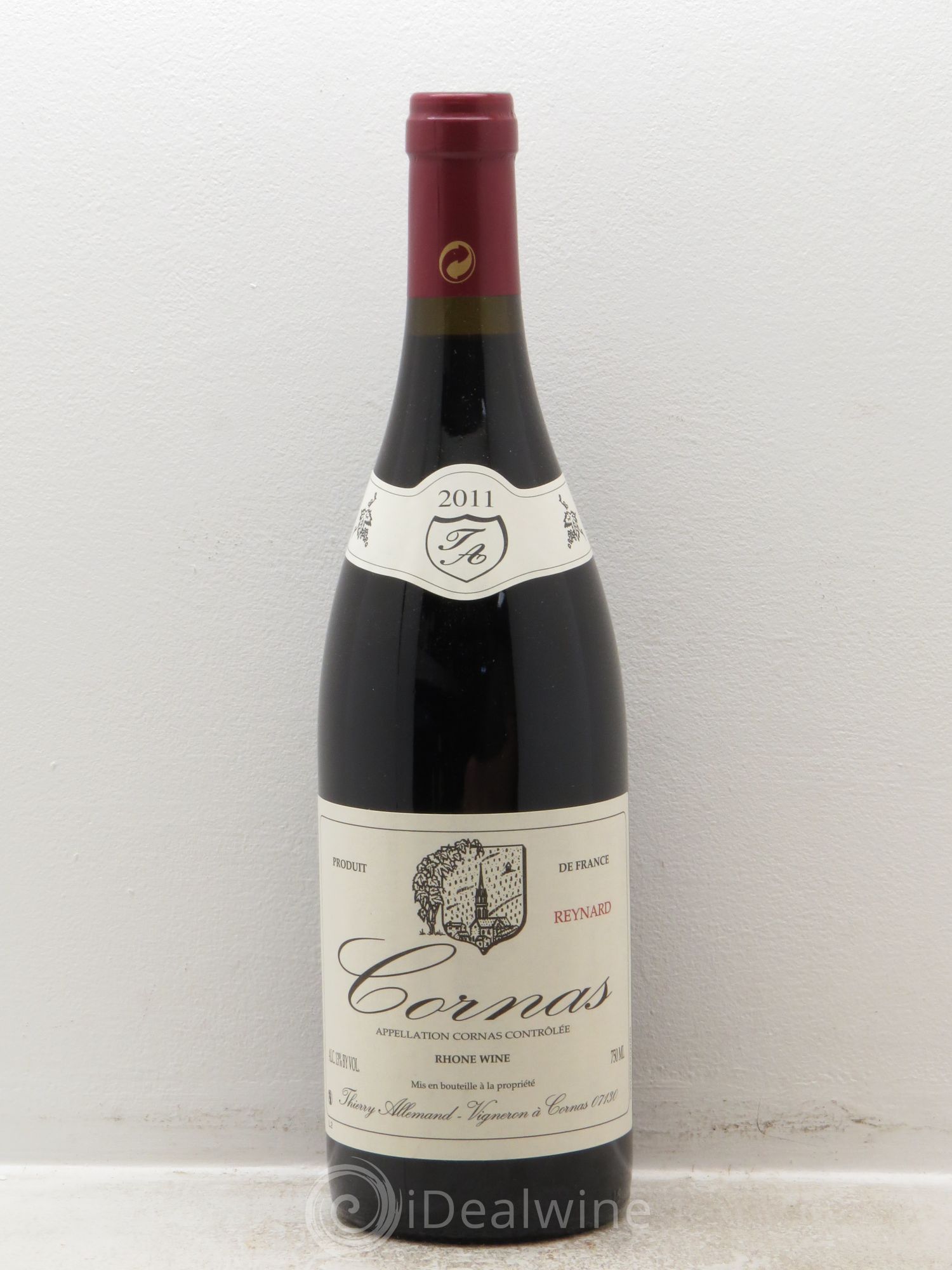 Cornas Reynard Thierry Allemand 2011 - Lot de 1 bouteille - 0