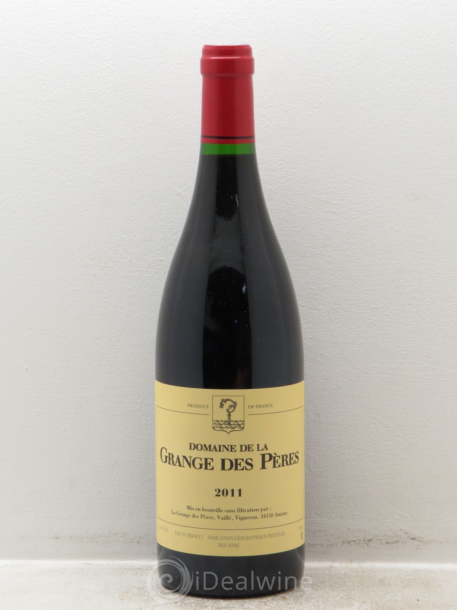 Pays d'Hérault Grange des Pères Laurent Vaillé 2011 - Lot de 1 bouteille - 0