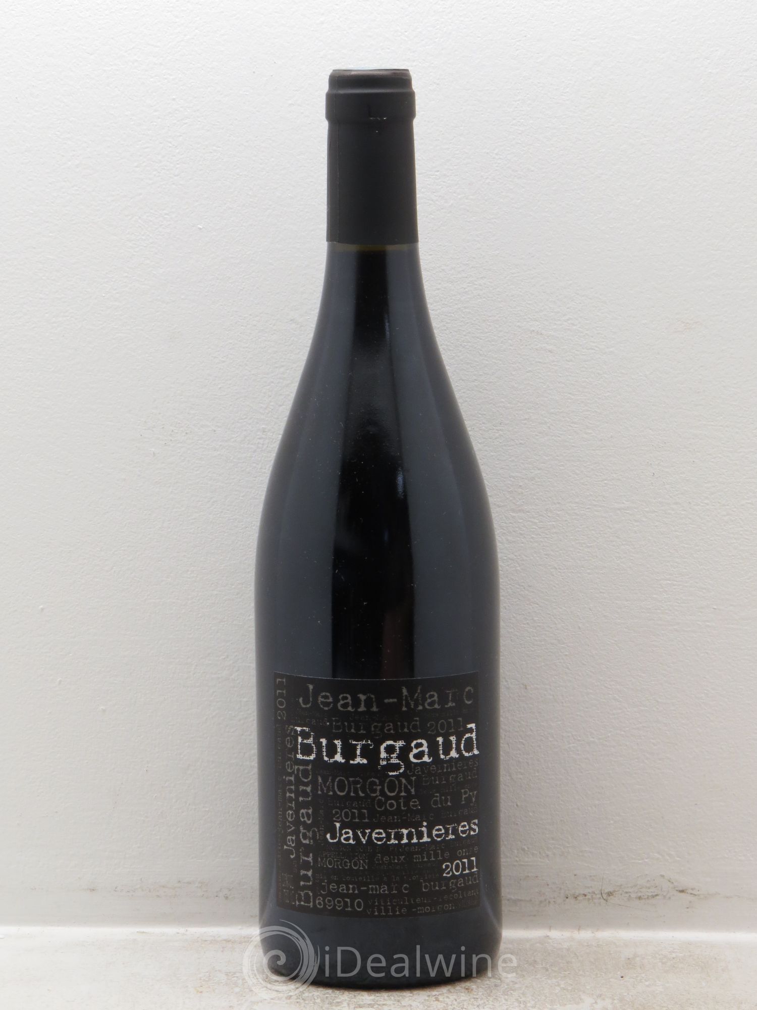 Morgon Côte du Py Javernières Jean-Marc Burgaud (Domaine) 2011 - Lot de 1 bouteille - 0