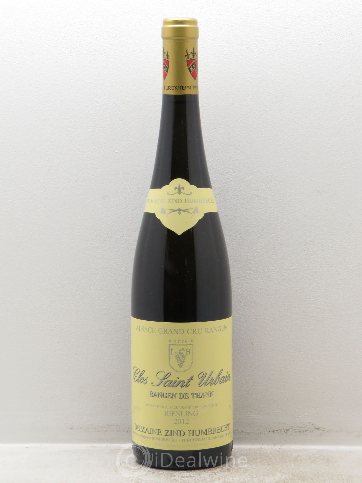 Alsace Riesling Grand Cru Rangen de Thann Clos Saint Urbain Zind-Humbrecht (Domaine) 2012 - Posten von 1 Flasche - 0