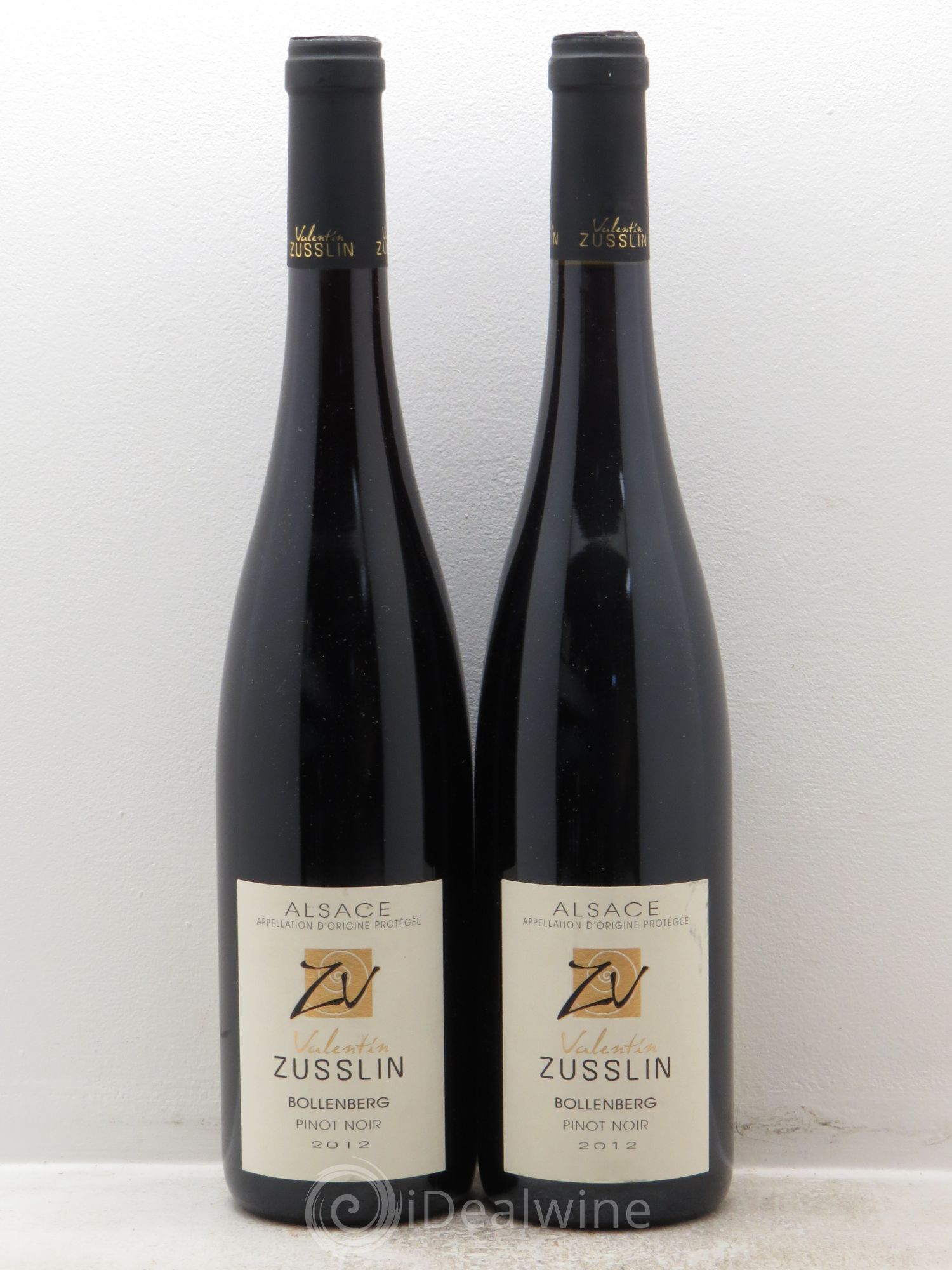 Alsace Pinot Noir Bollenberg Valentin Zusslin 2012 - Posten von 2 Flaschen - 0