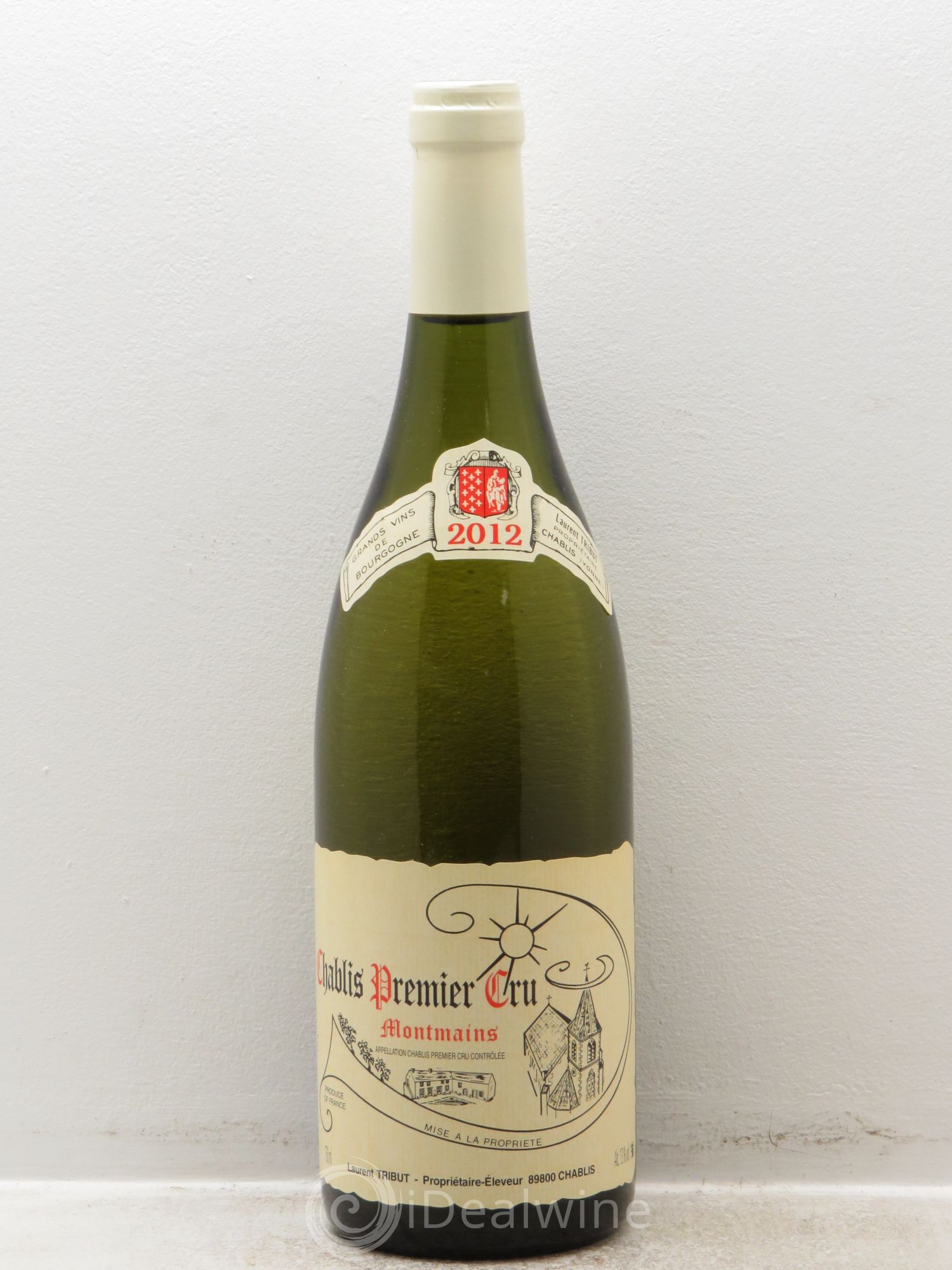 Chablis 1er Cru Laurent Tribut 2012 - Posten von 1 Flasche - 0