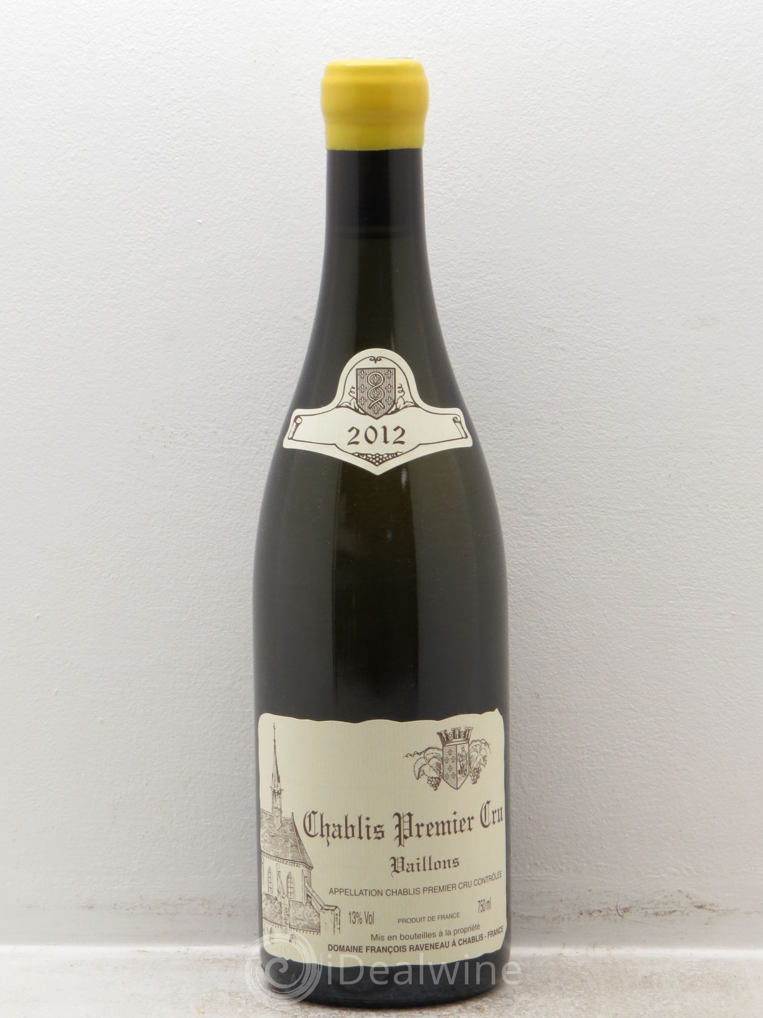 Chablis 1er Cru Vaillons Raveneau (Domaine) 2012 - Lot de 1 bouteille - 0